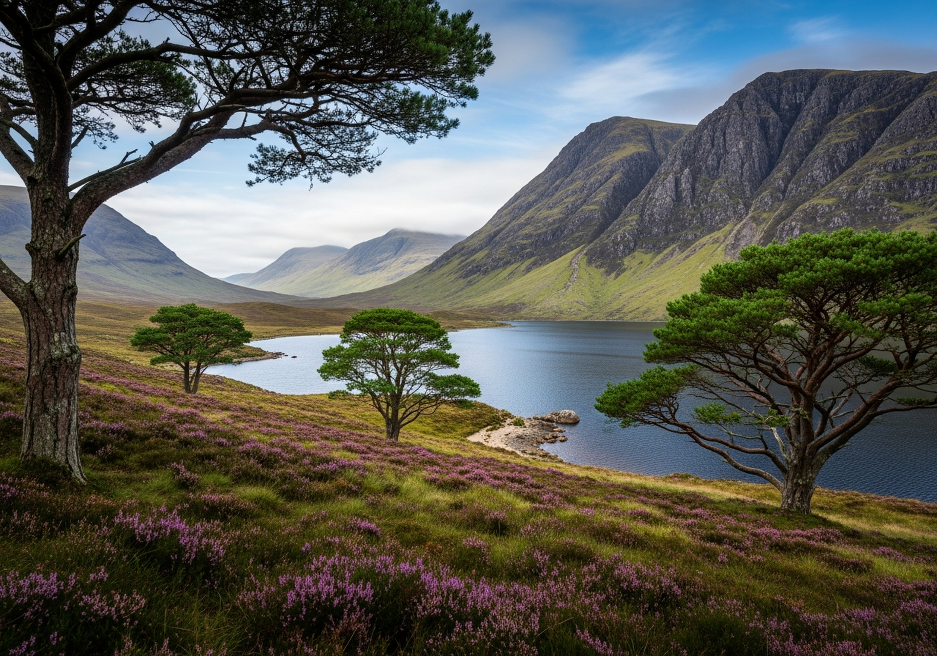 Scottish Highlands — popular destination for campervan travellers
