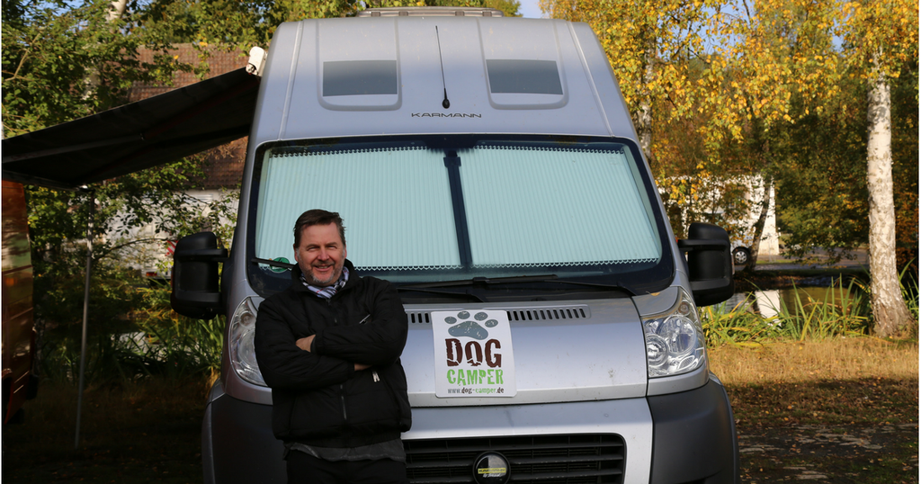 Detlef mit seinem Wohnmobil auf Reisen:  PaulCamper Botschafter im Urlaub.