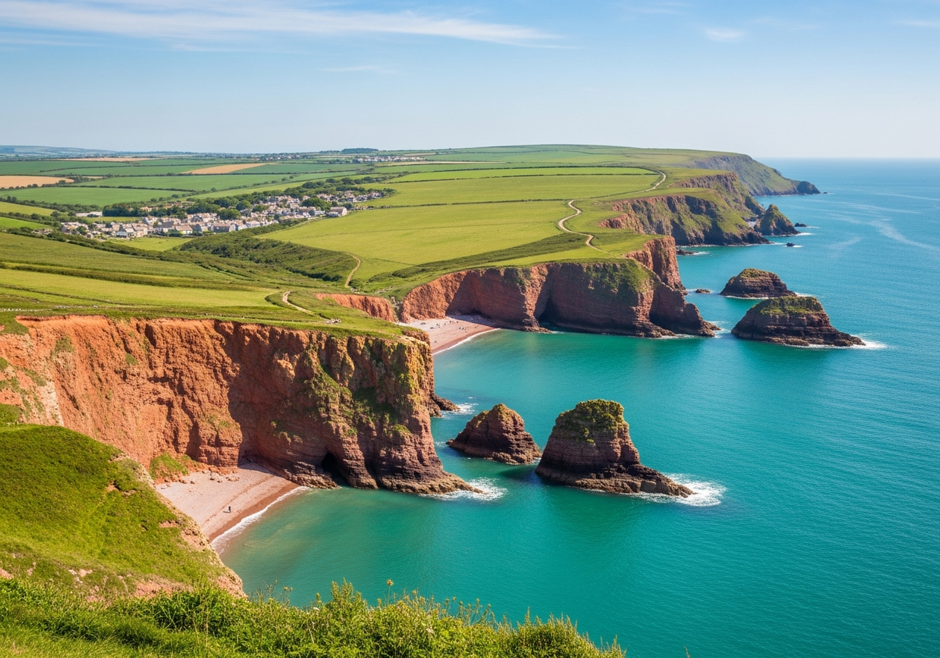 Devon — popular destination for campervan travellers