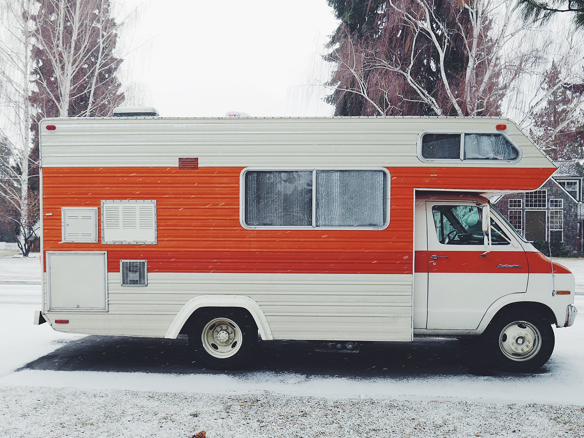 Wohnmobil Heizung im Winter Alkoven