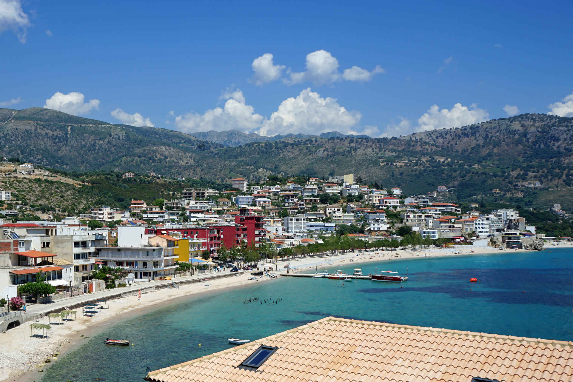 Camping in Albanien, Himara Camping