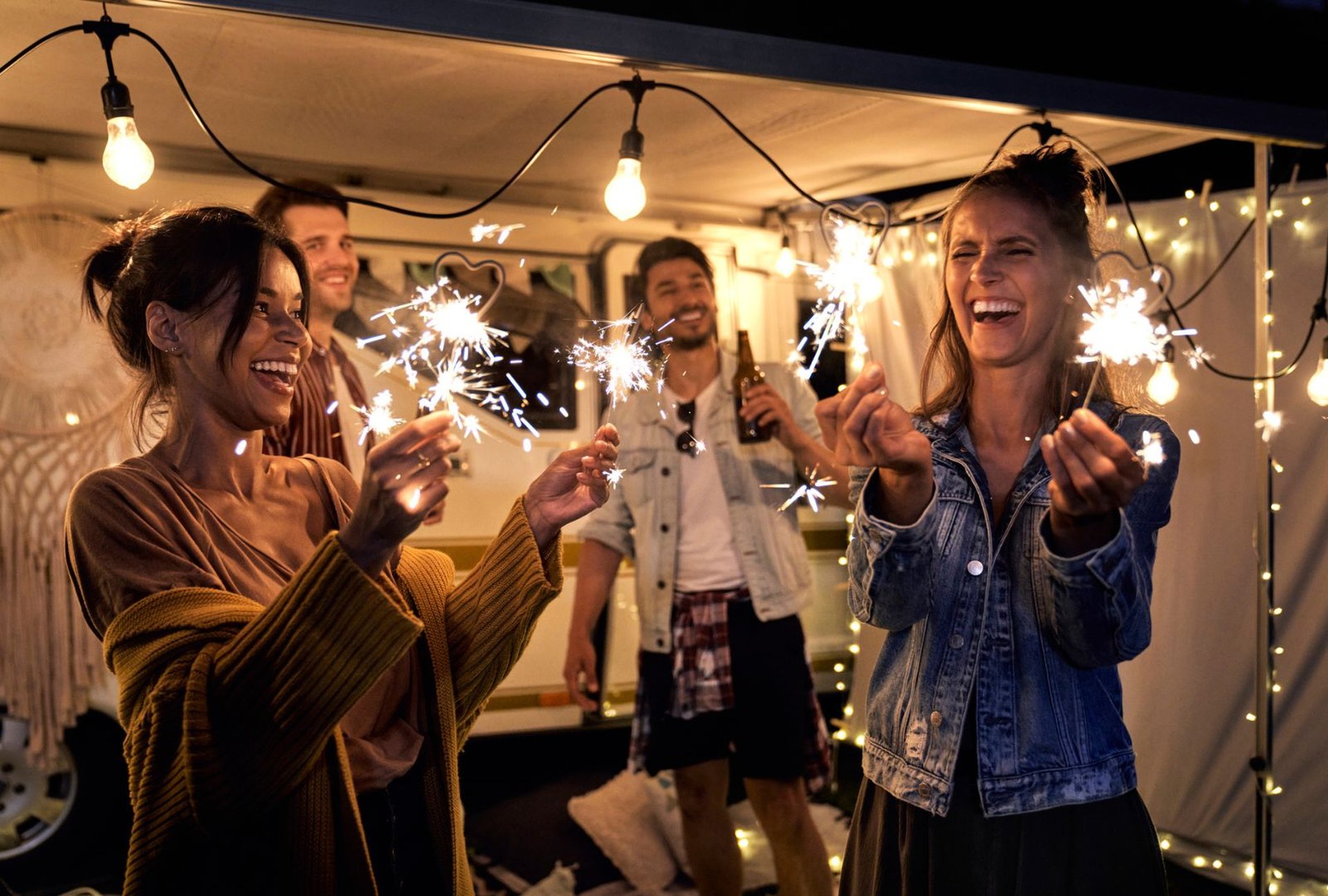 Kamperen tijdens Oud & Nieuw: deze campings zijn open