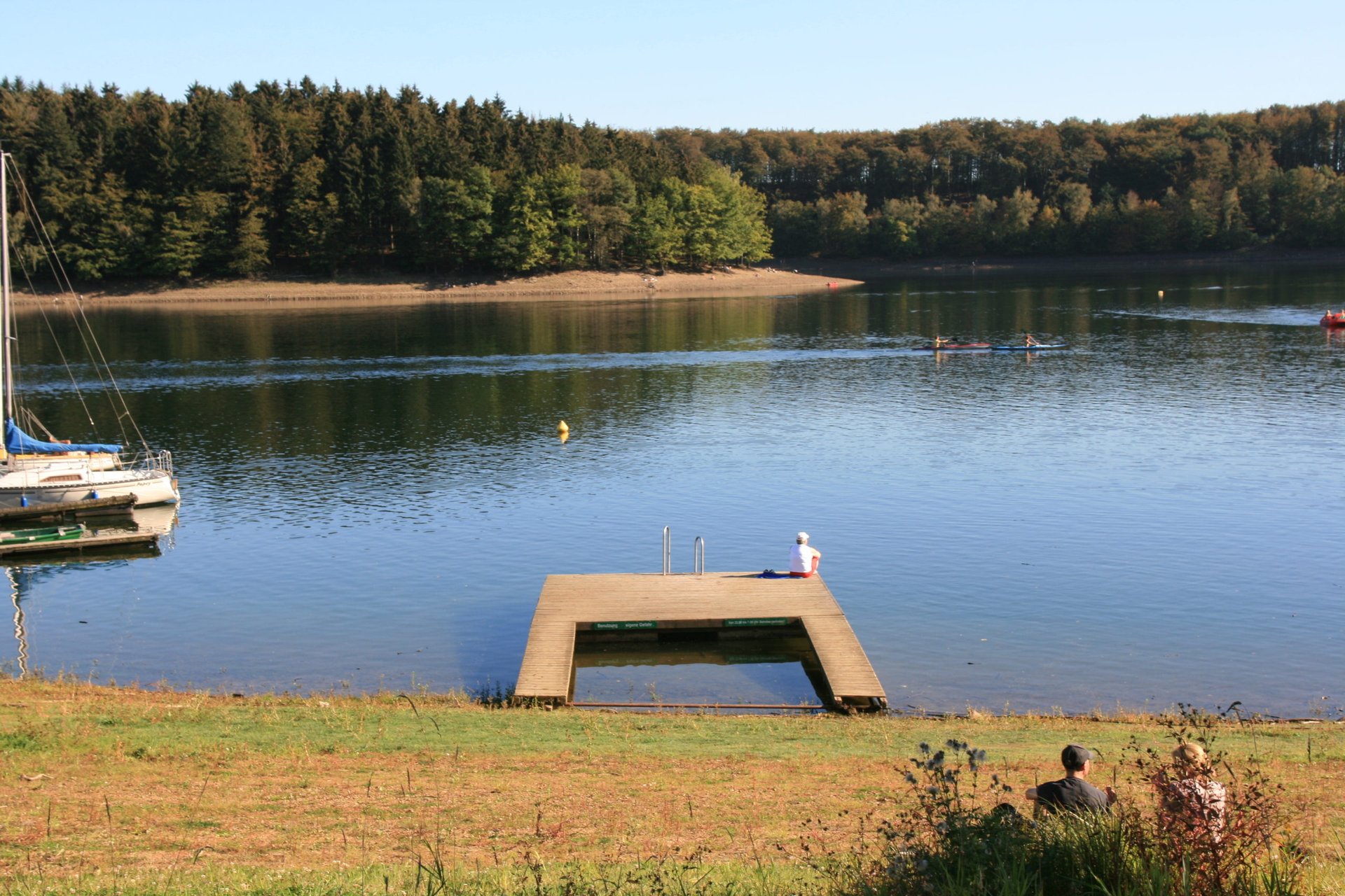 Naherholungsgebiet der Kölner: Die Bevertalsperre