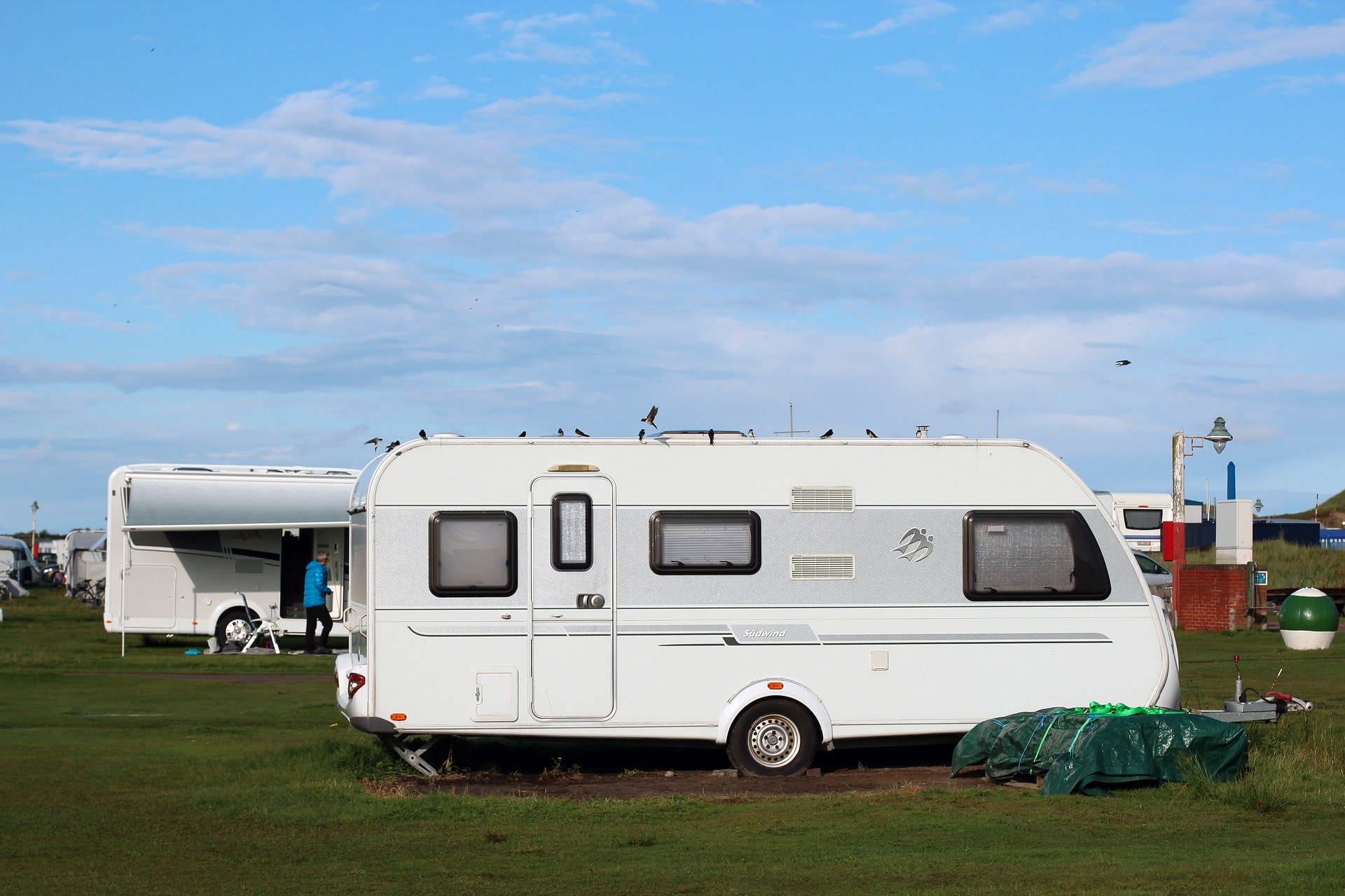 Wohnmobilstellplatz an der Ostsee
