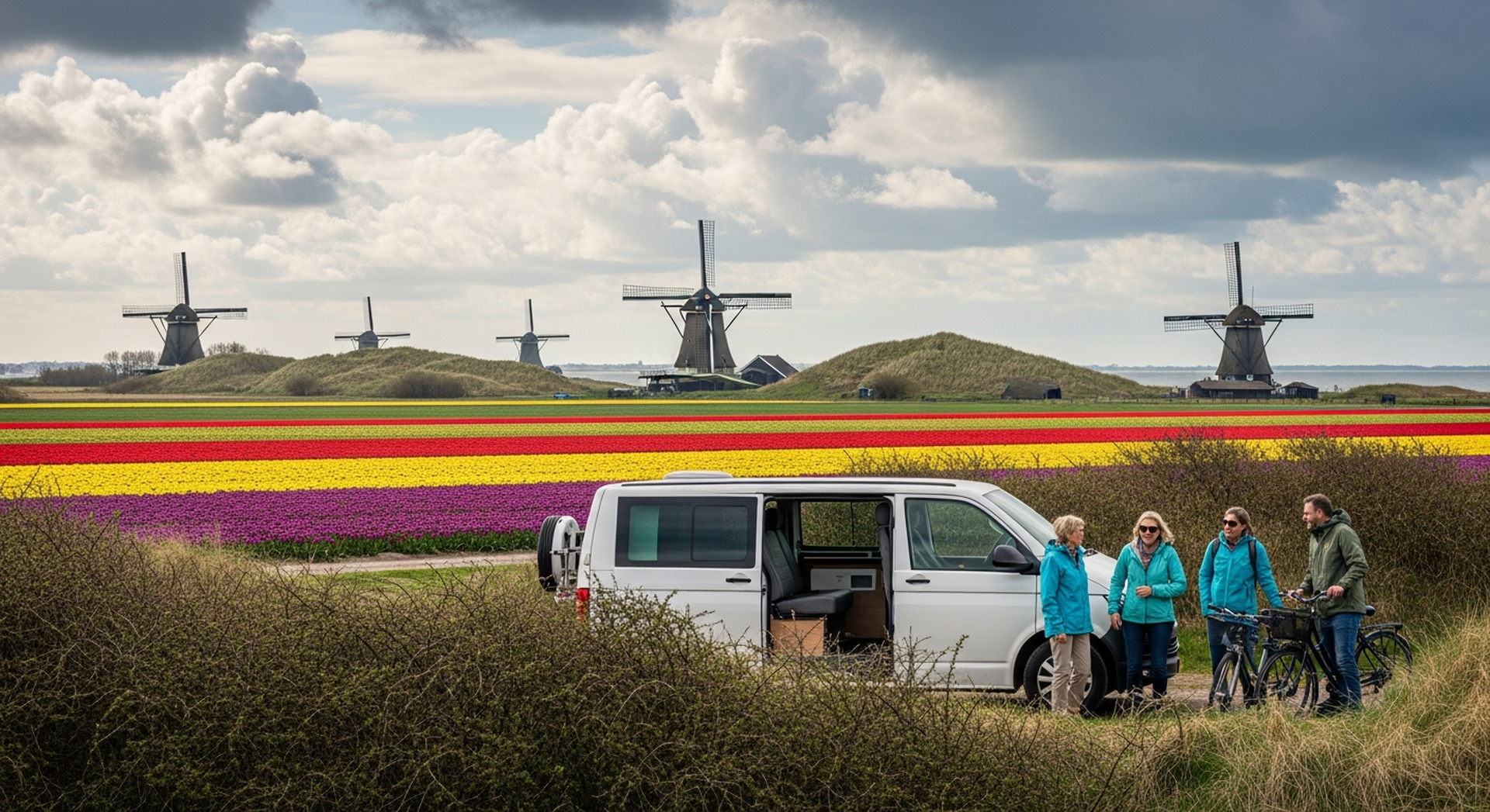 Camper bij Beverwijk – Camper huren voor Noord-Holland