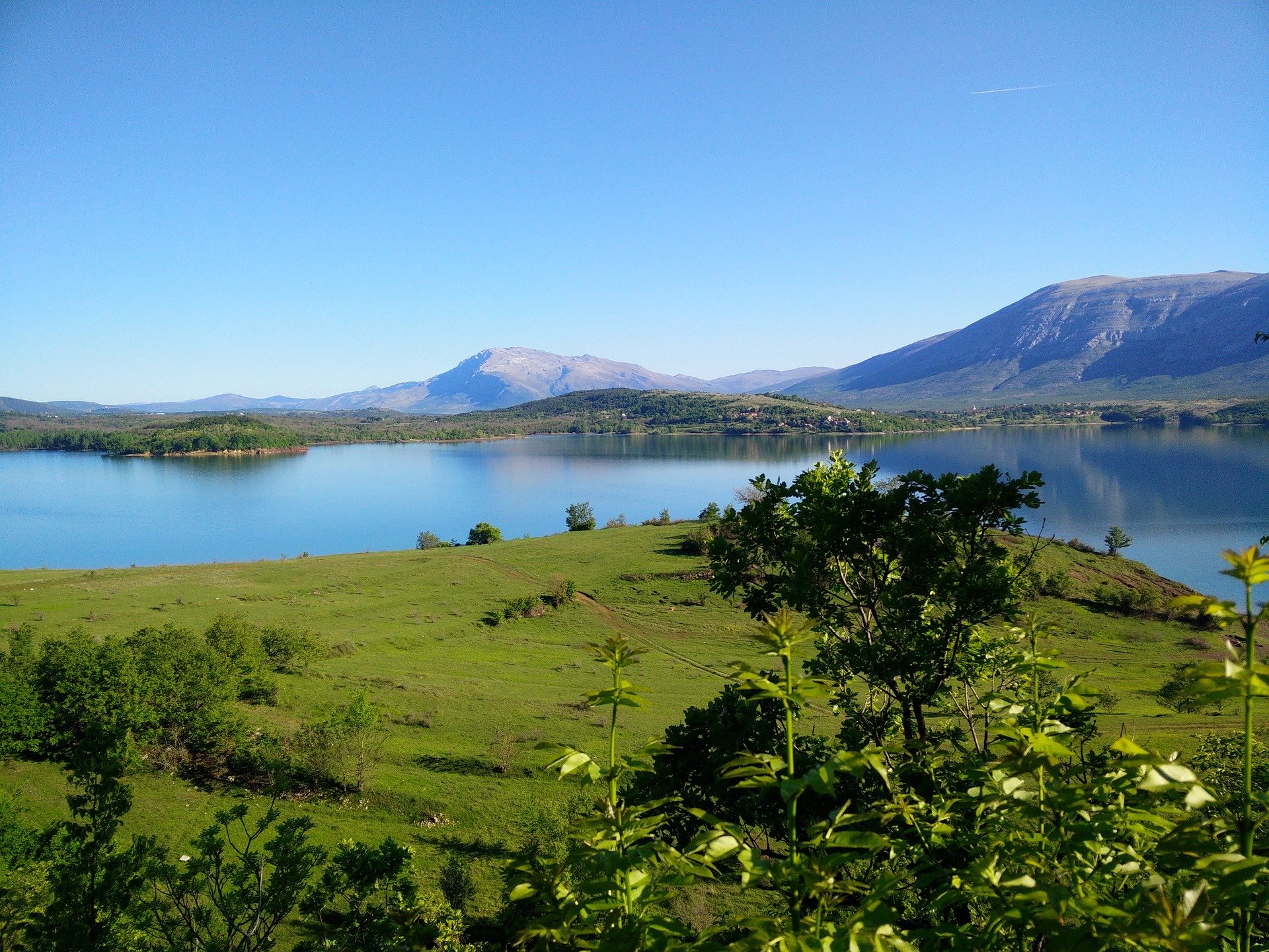 Camping Peruca im Svilaja-Gebirge im Herbst in Kroatien
