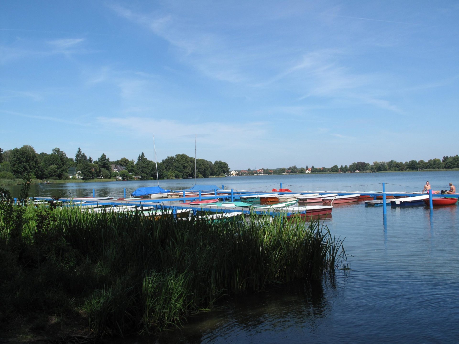 Großer Müllroser See Boote