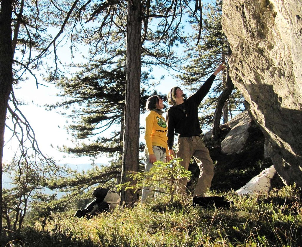 Camping Header: Bouldern mit Camping verbinden auf einer Route durch Österreich