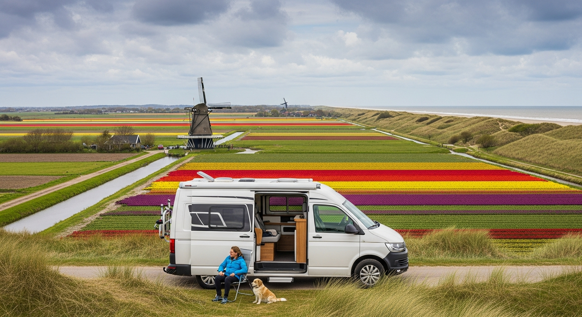 Camper bij Haarlem – Camper huren voor Noord-Holland