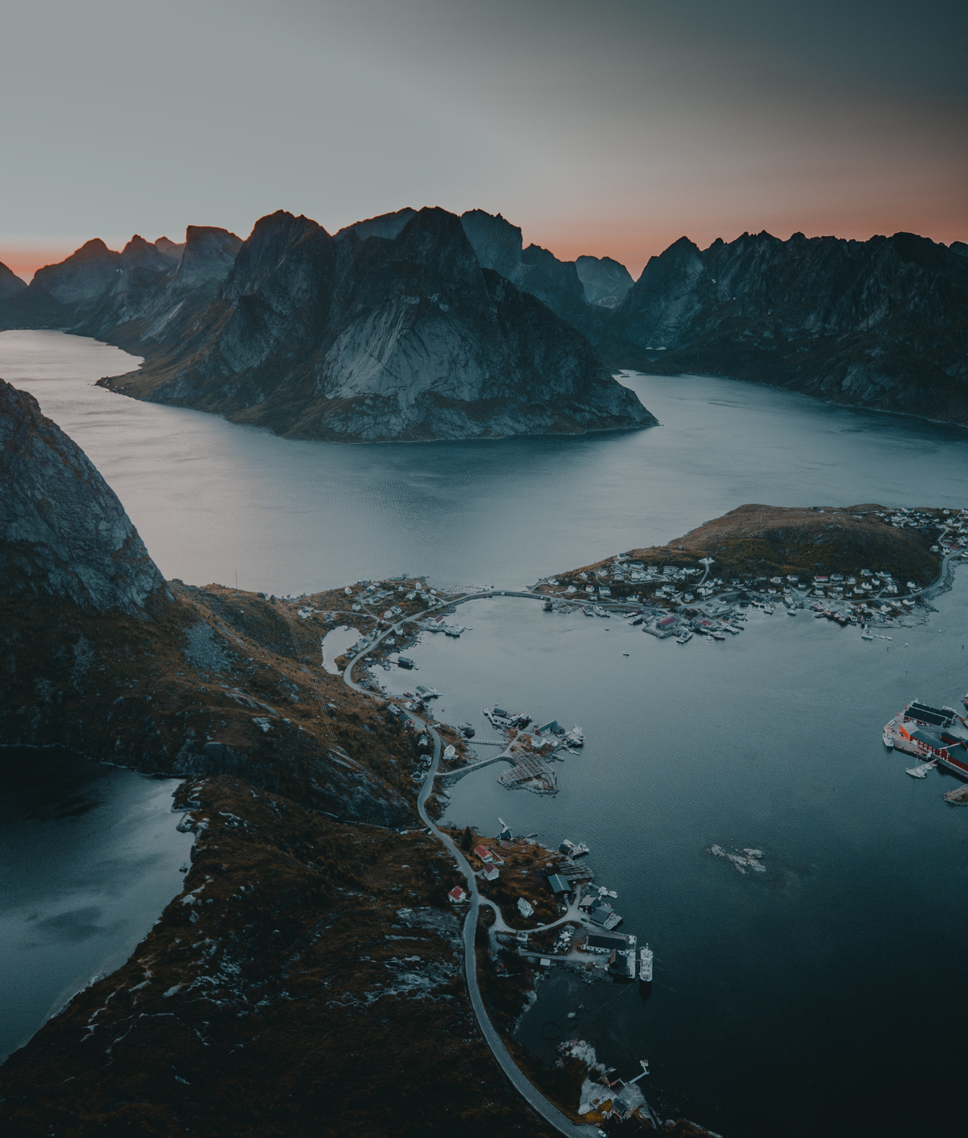 Landschaft auf Lofoten Rundreise