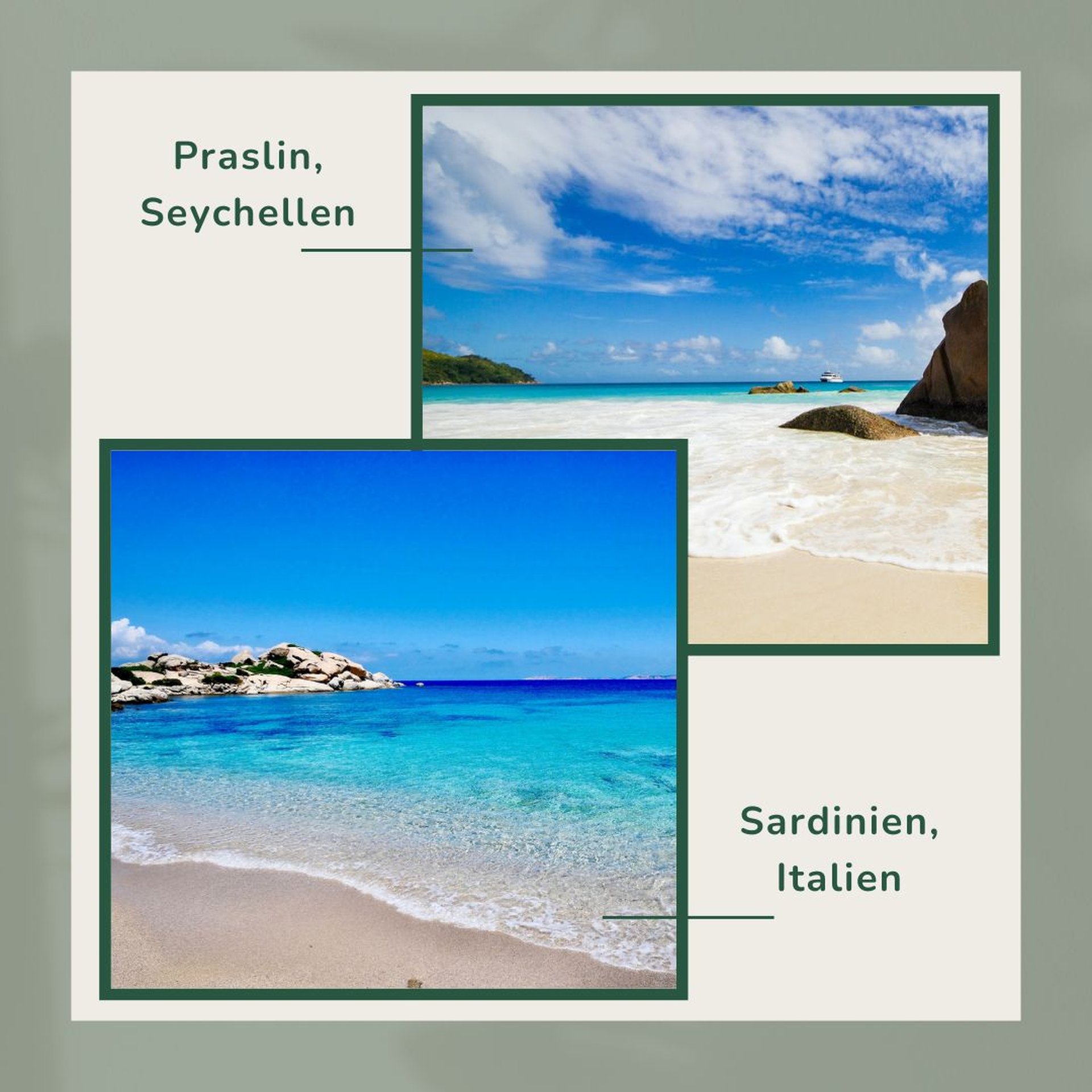 Sardinien Italien Strandurlaub mit dem Camper