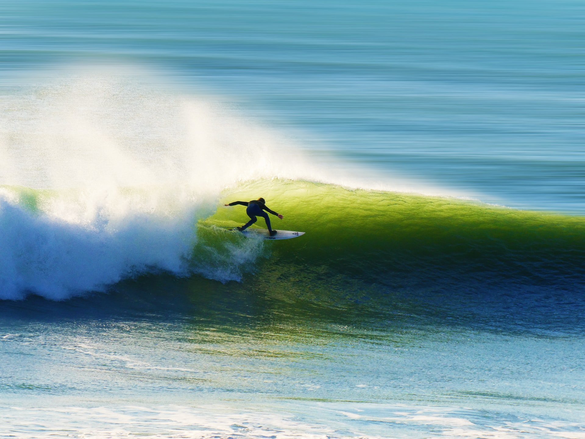 Wellenreiten Frankreich Surfen Tube Wetsuite