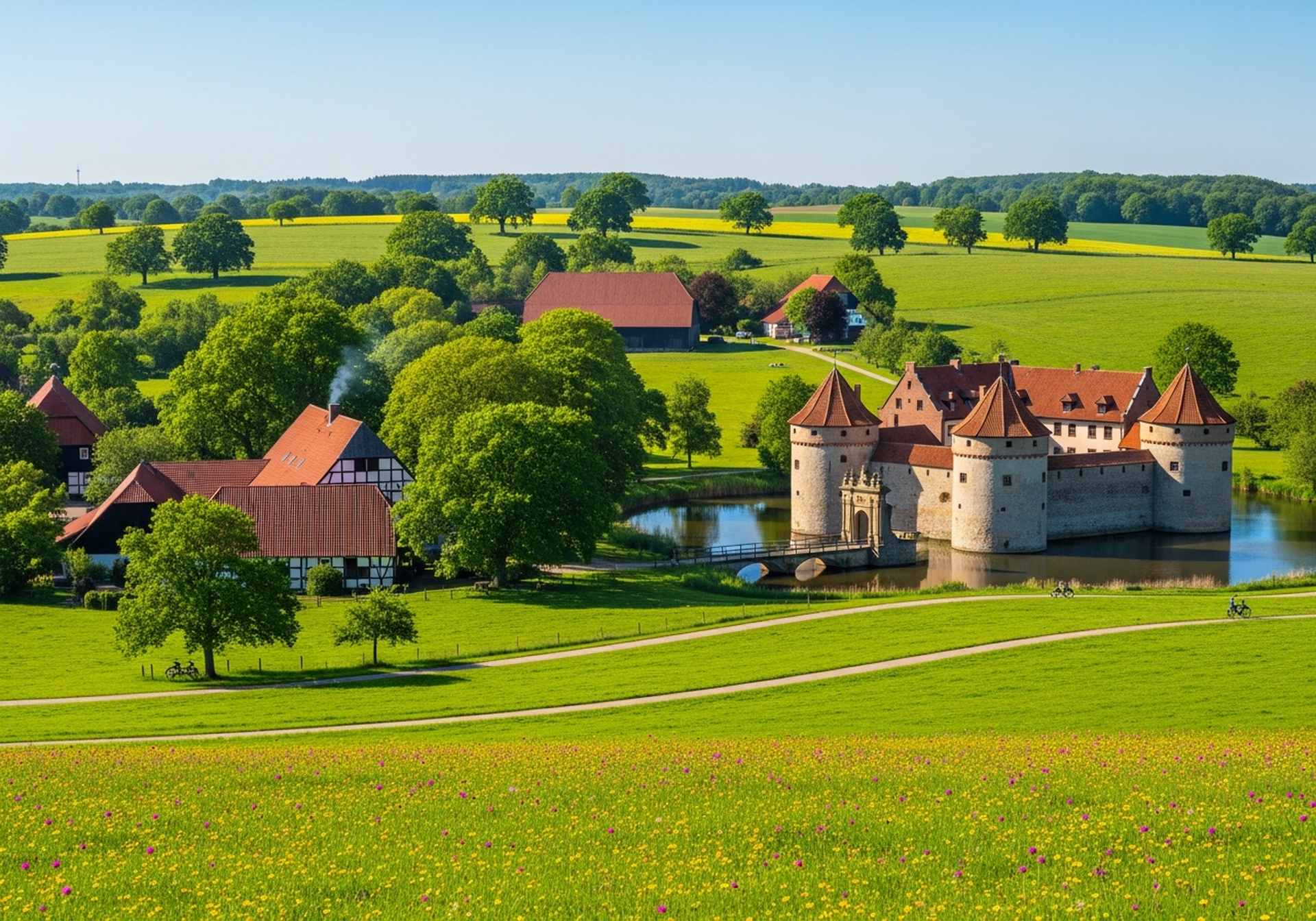 Münsterland – beliebtes Reiseziel für Camper