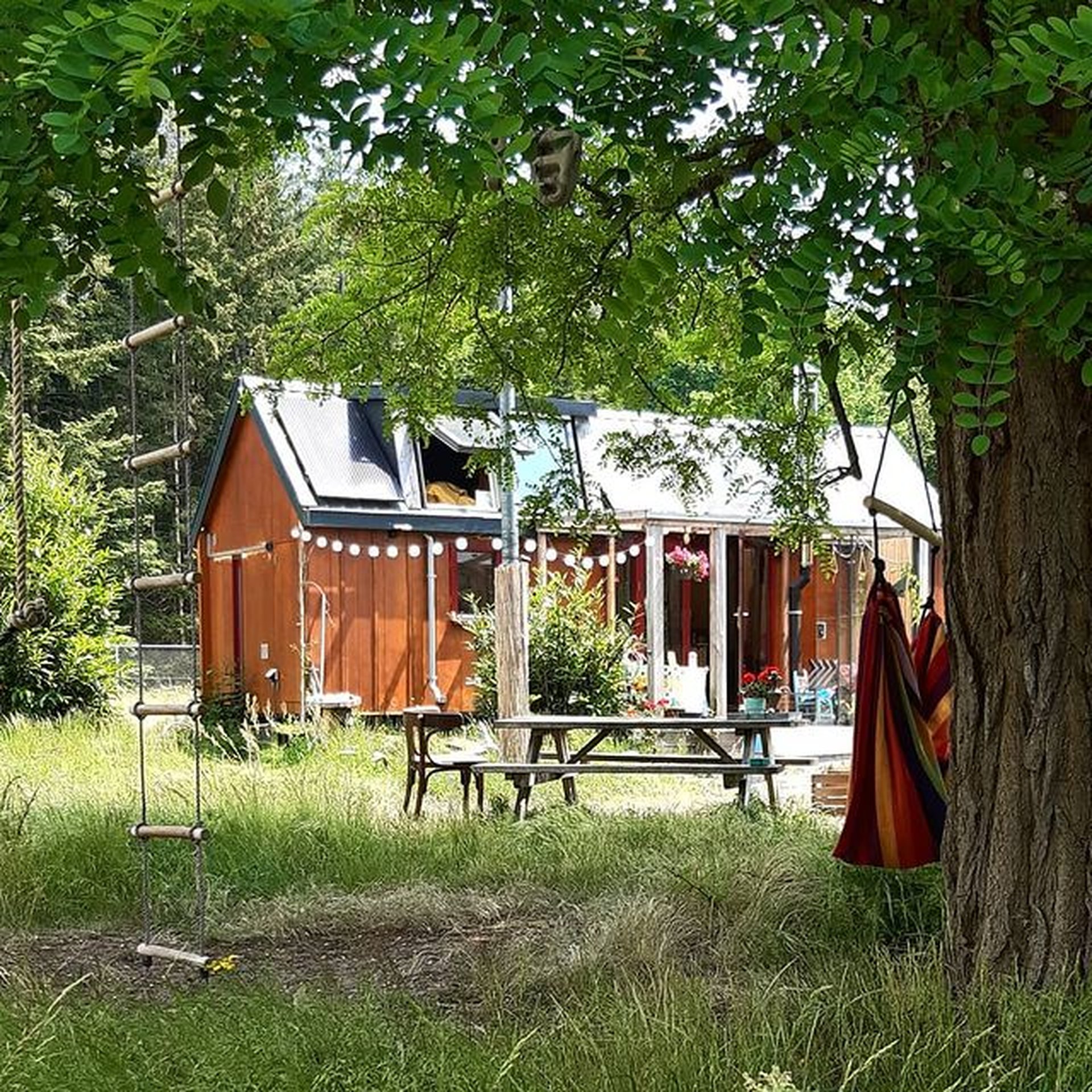 wonen tiny house familie nederland