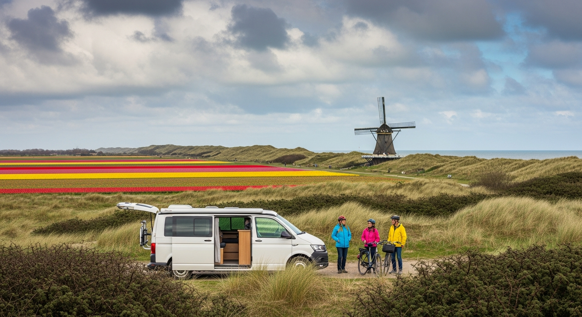 Camper bij Bussum – Camper huren voor Noord-Holland