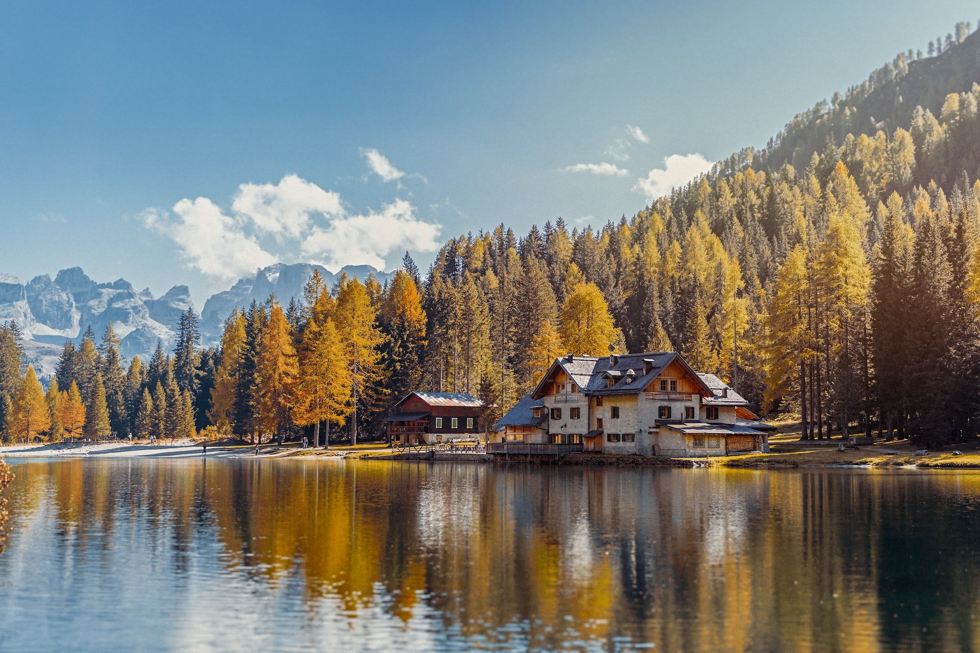 Camping Header: Südtirol im Herbst