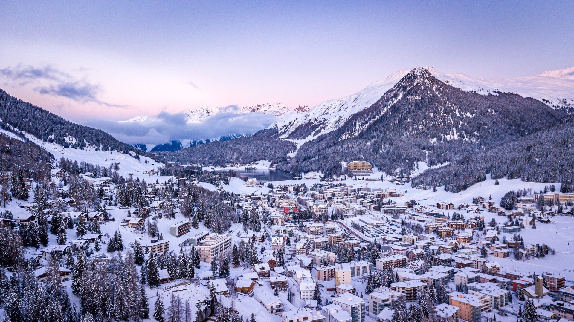 Wintercamping in der Schweiz in Davos