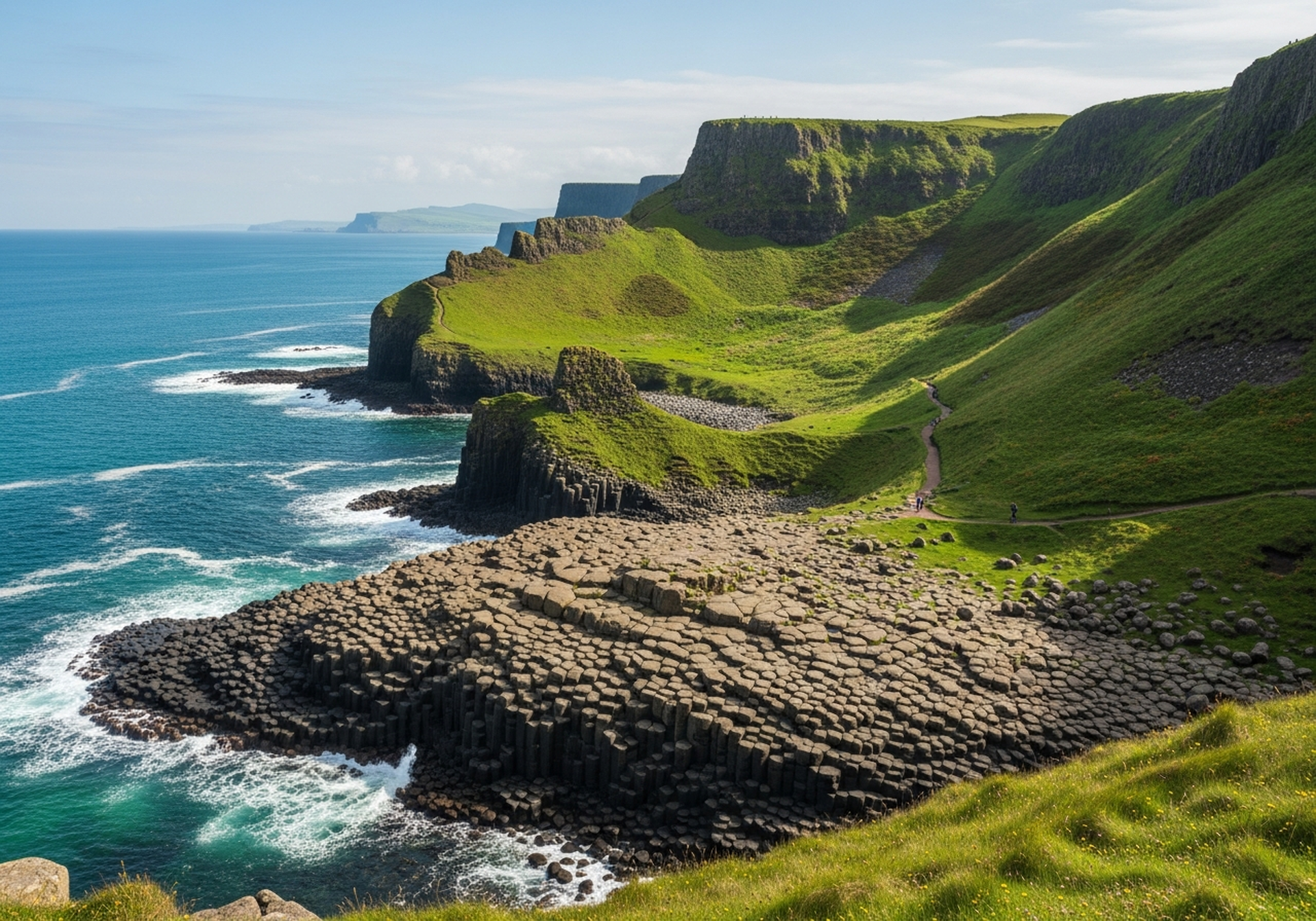 Causeway Coast — popular destination for campervan travellers