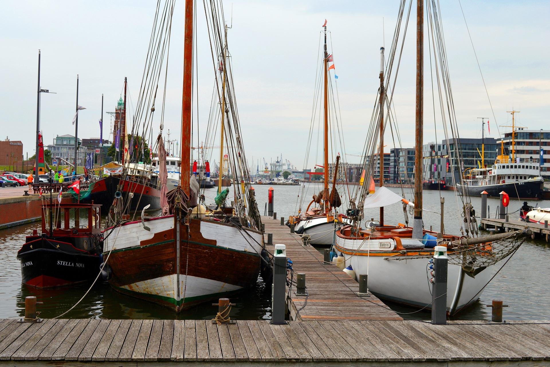 Segelboot Hafen Boote Nordsee