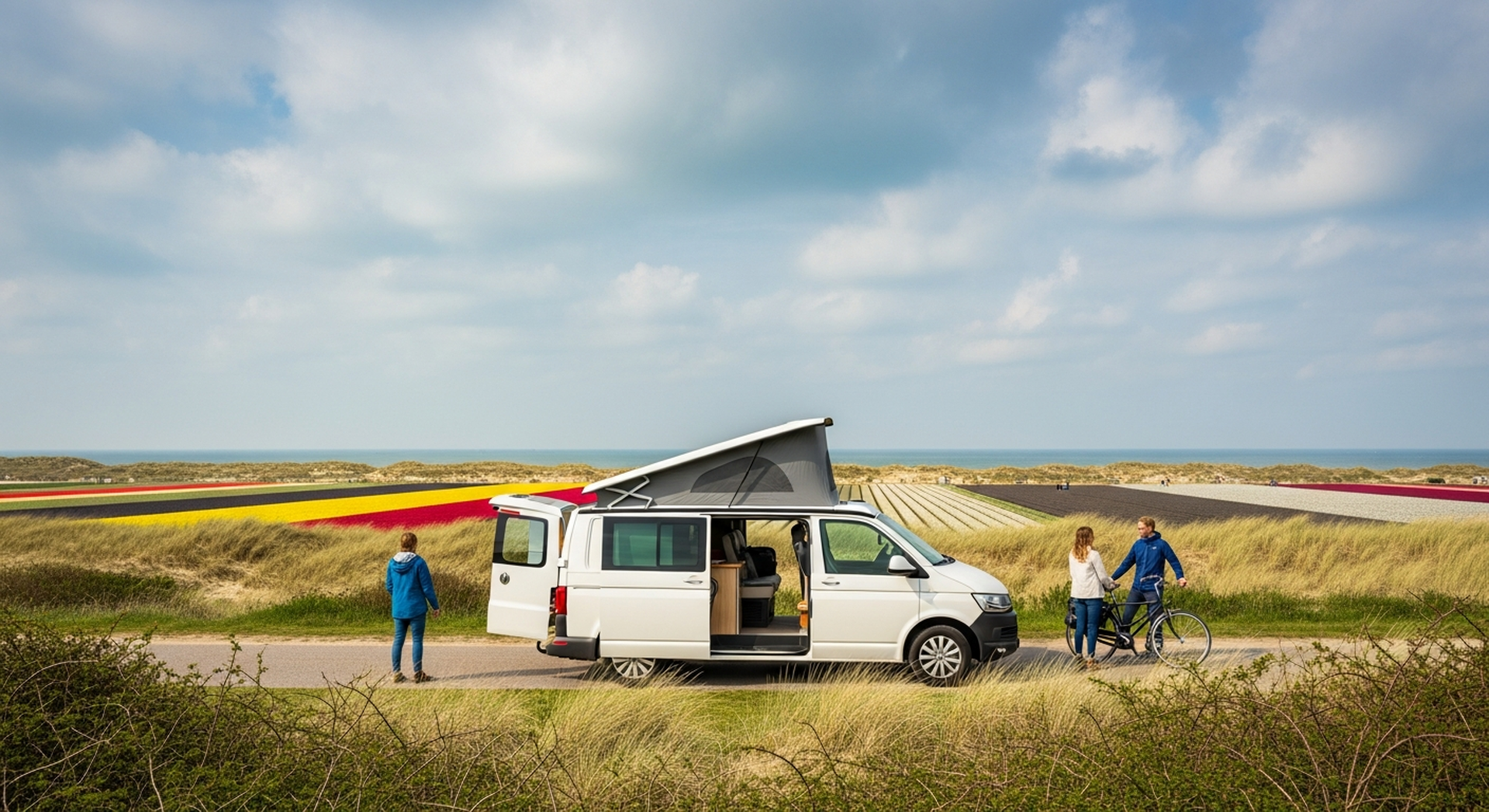 Camper bij Schiedam – Camper huren voor Zuid-Holland