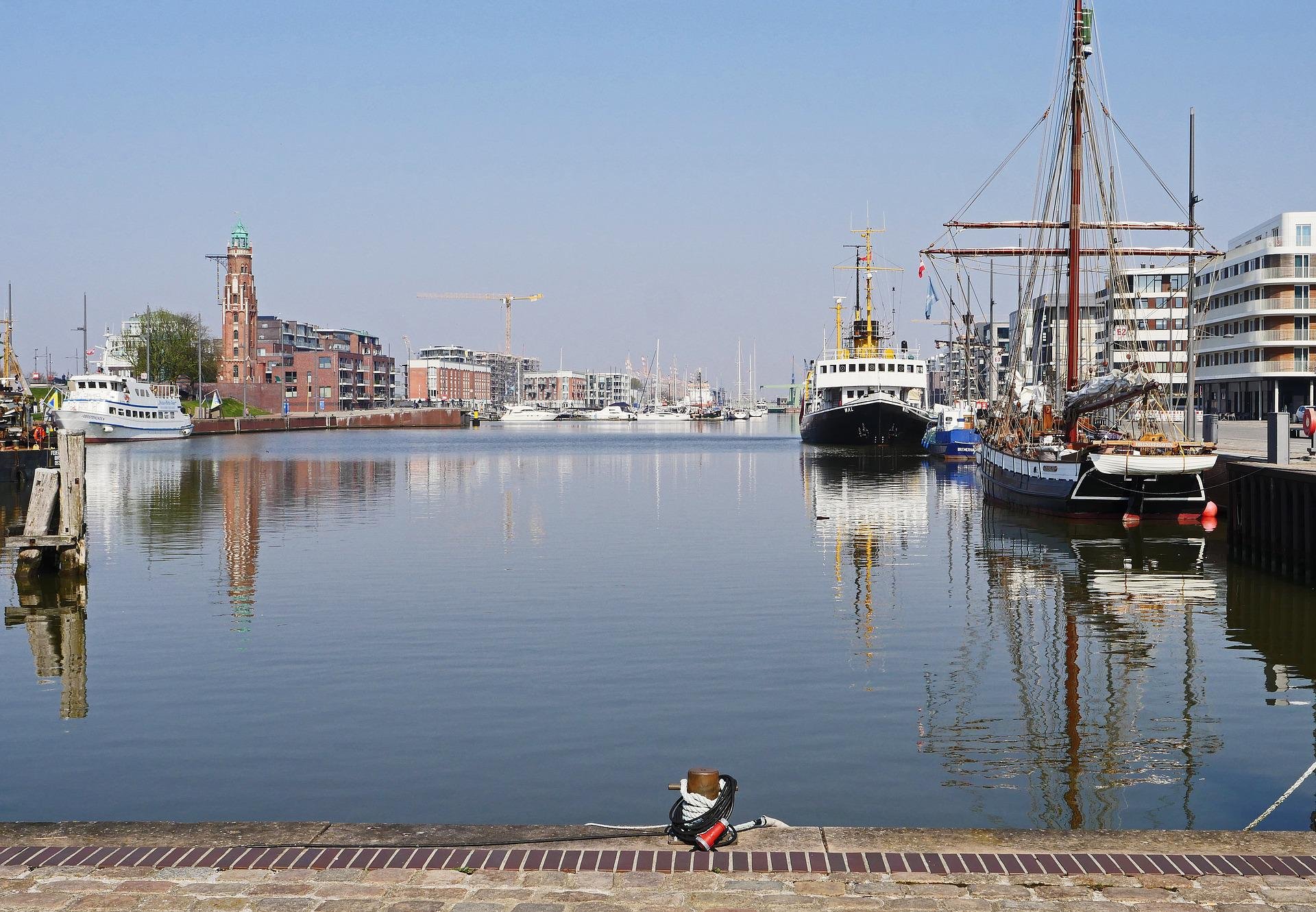 Fischereihafen Nordseeküste Boote Meer Hafen