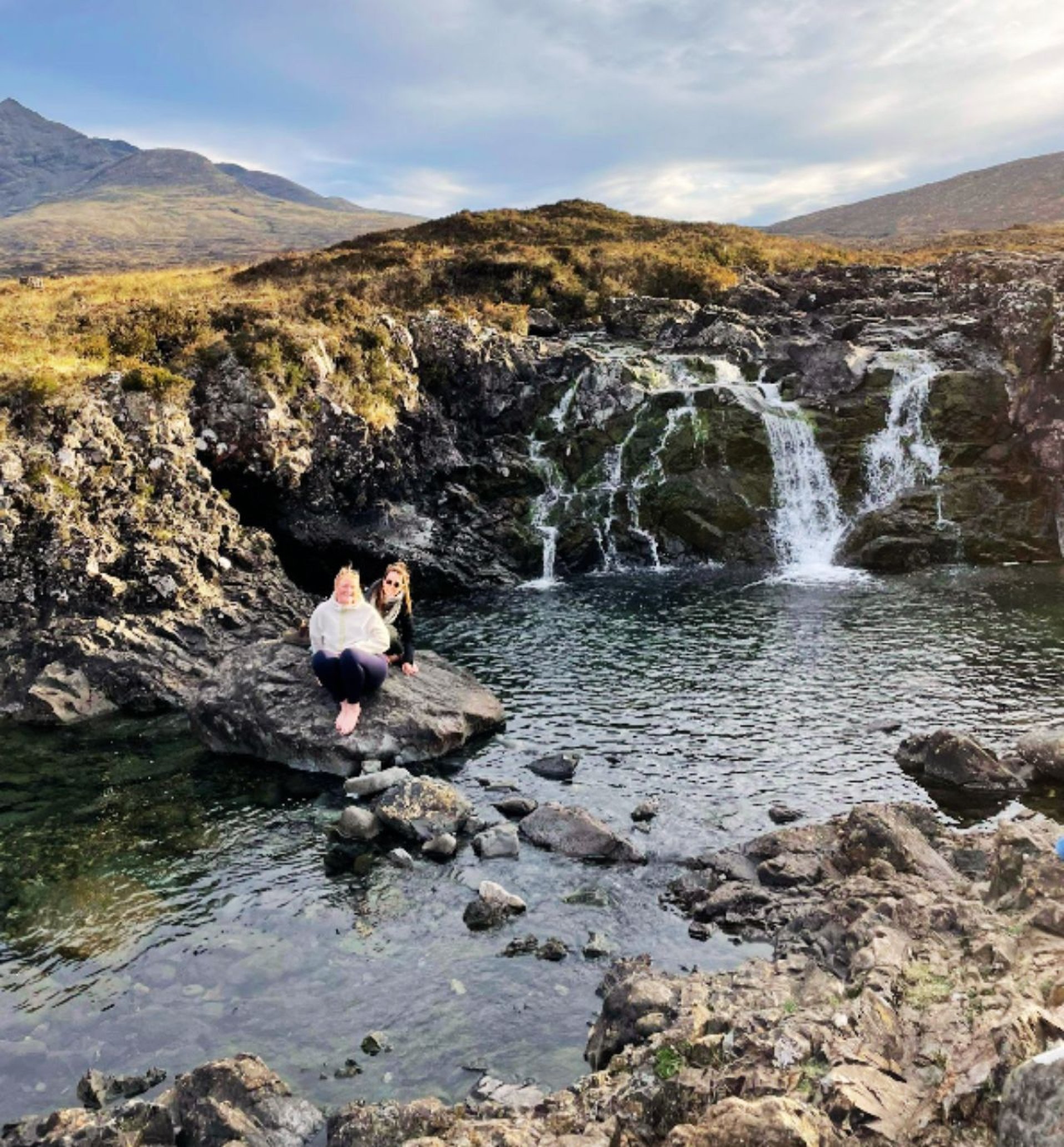 Sligachan Waterfalls
