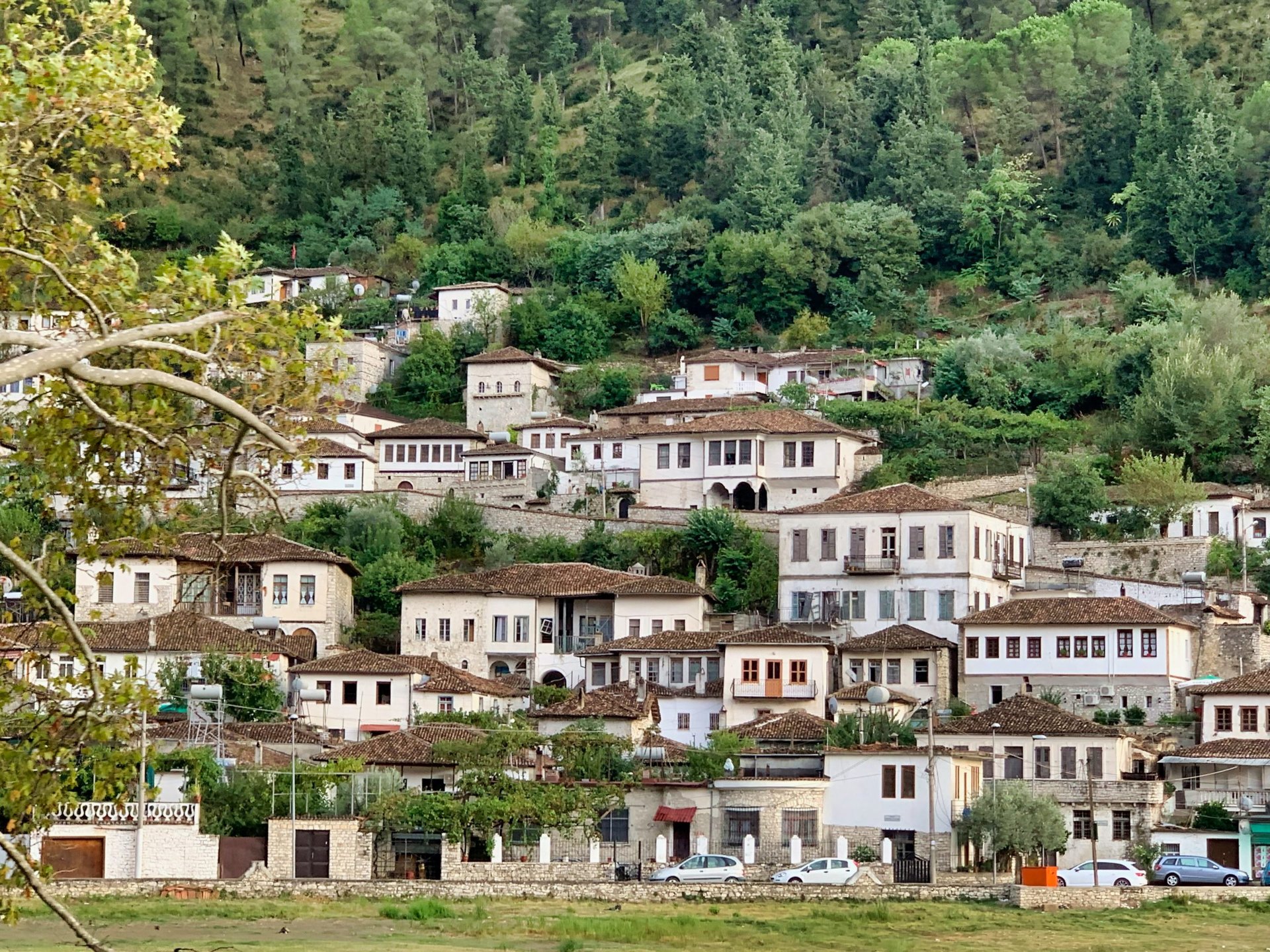 Camping bei Berat, Albanien