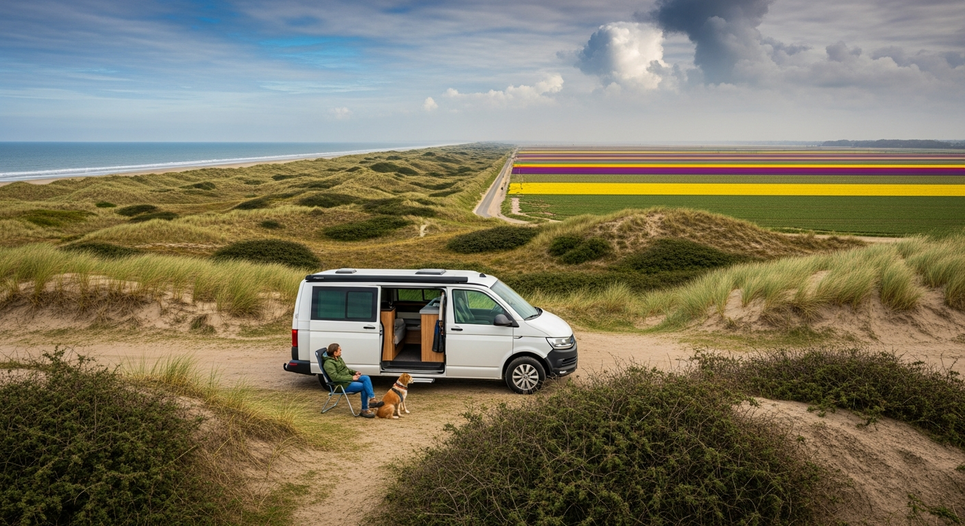 Camper bij Leiden – Camper huren voor Zuid-Holland