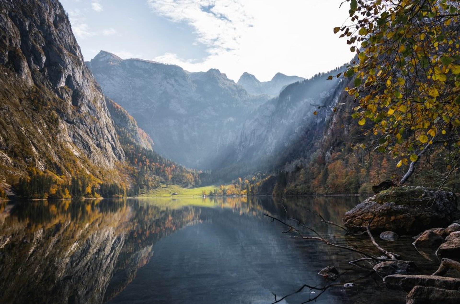 Reiseziele für den Urlaub mit dem Camper im September in Berchtesgaden