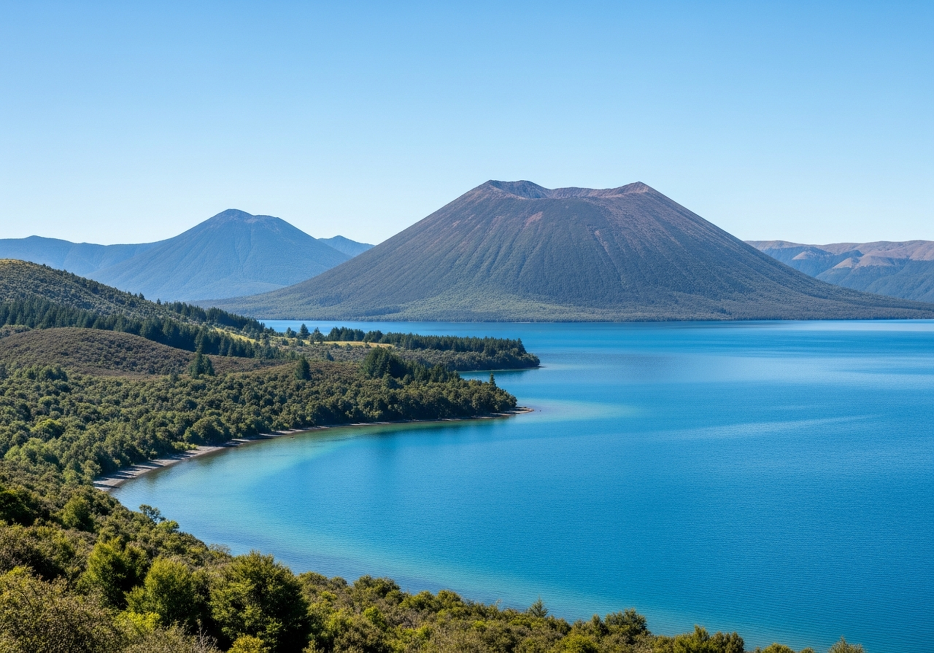 Lake Taupō — popular destination for campervan travellers