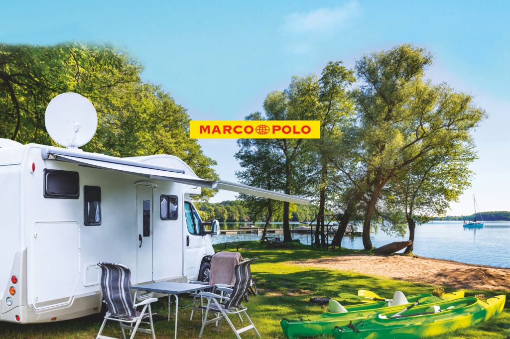 Wohnmobil auf Stellplatz an der Ostseeküste Fischland-Darß-Zingst. Dein Urlaub beginnt hier!