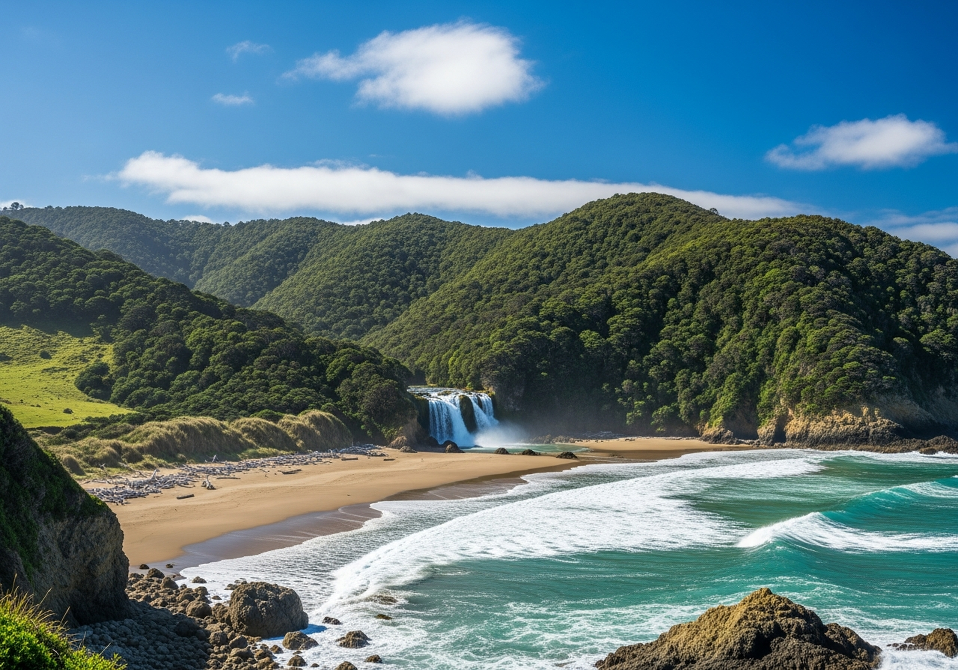 The Catlins — popular destination for campervan travellers