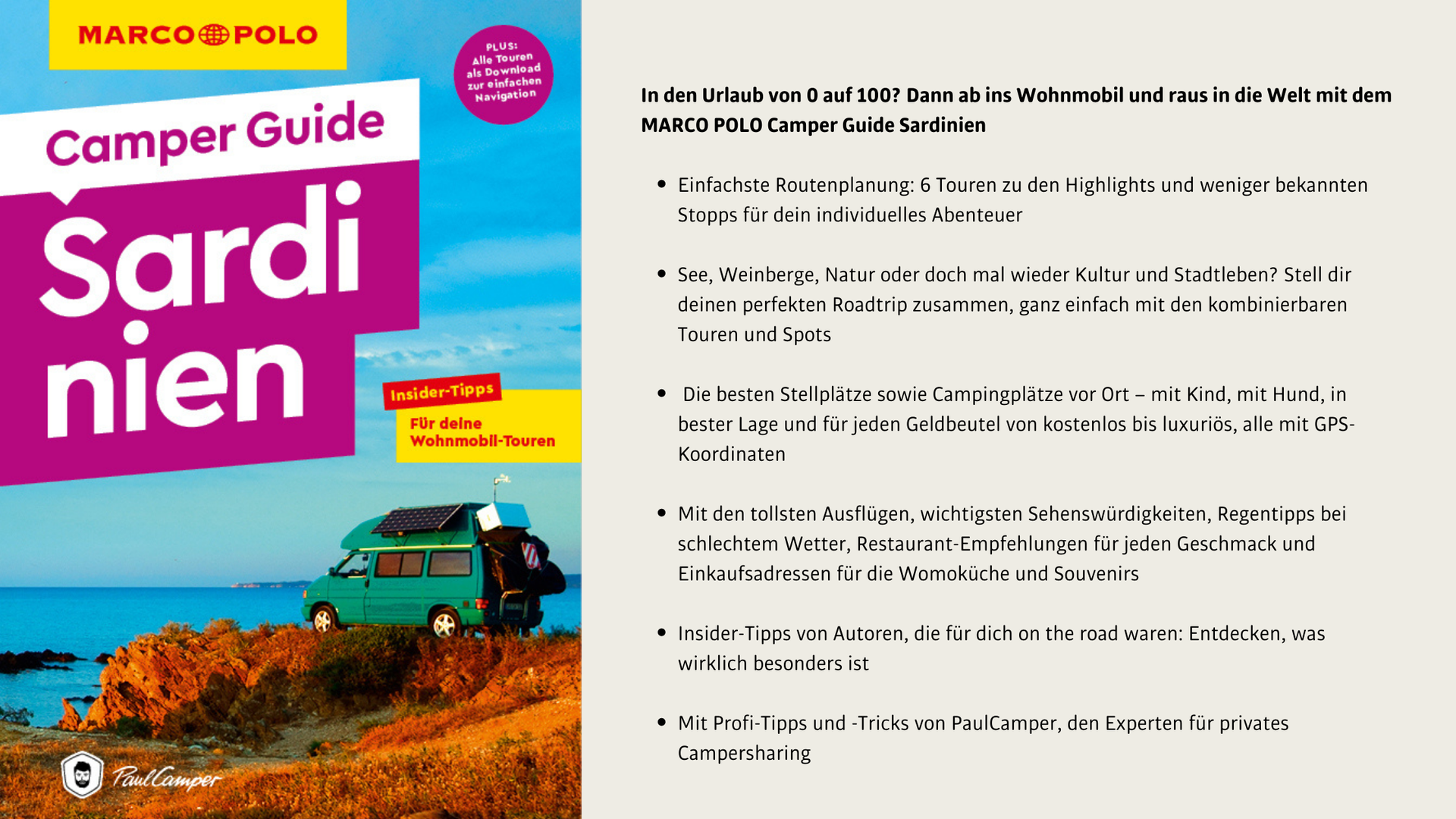 Miete einen Camper bei PaulCamper