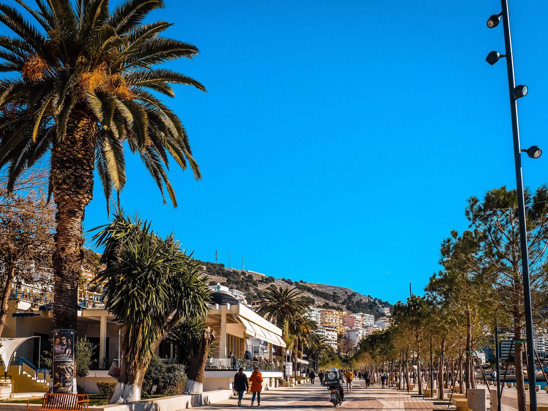 Camping in Saranda, Albanien