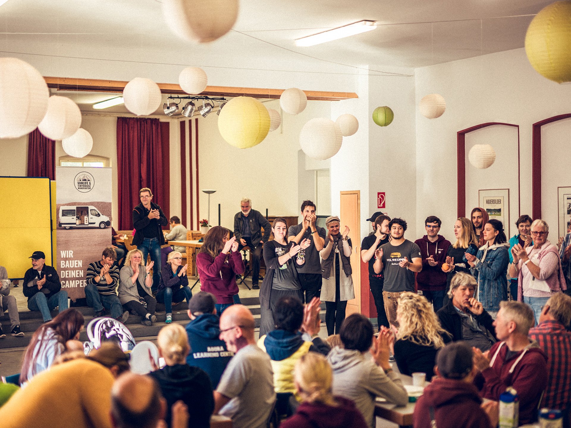 Camping Header: 11. Pauls Camp im Thüringer Wald