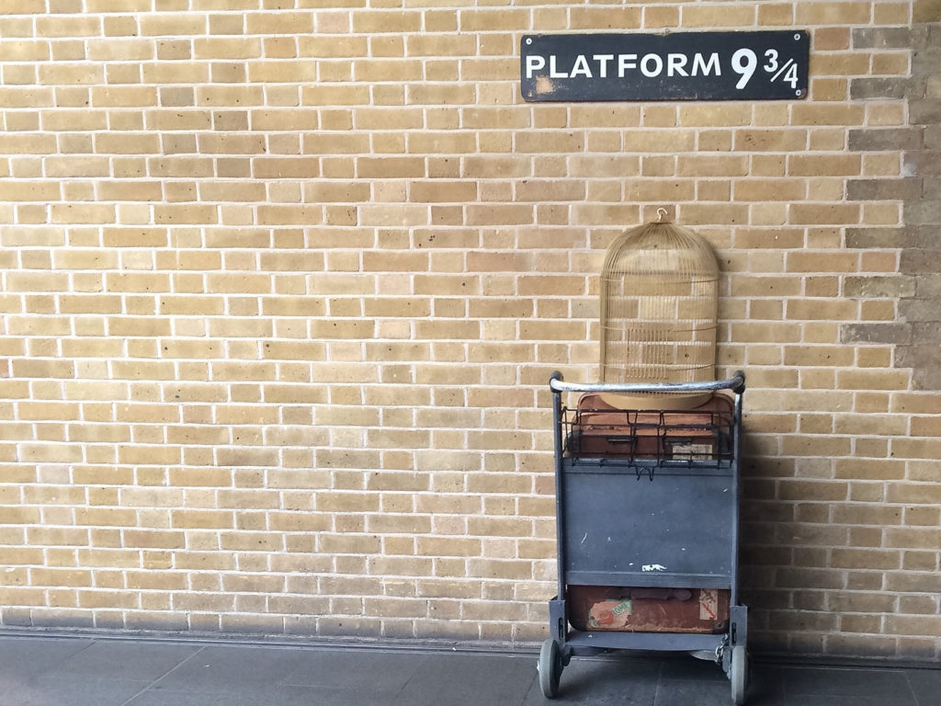 Drehorte in Europa Harry Potter Kings Cross Bahnhof