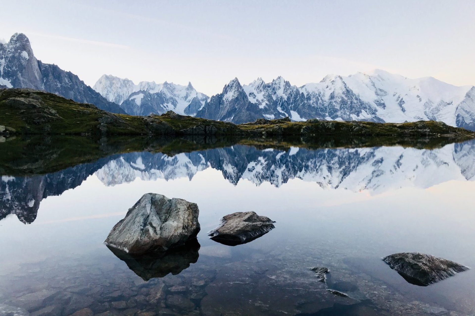 Frankreich Mont Blanc See