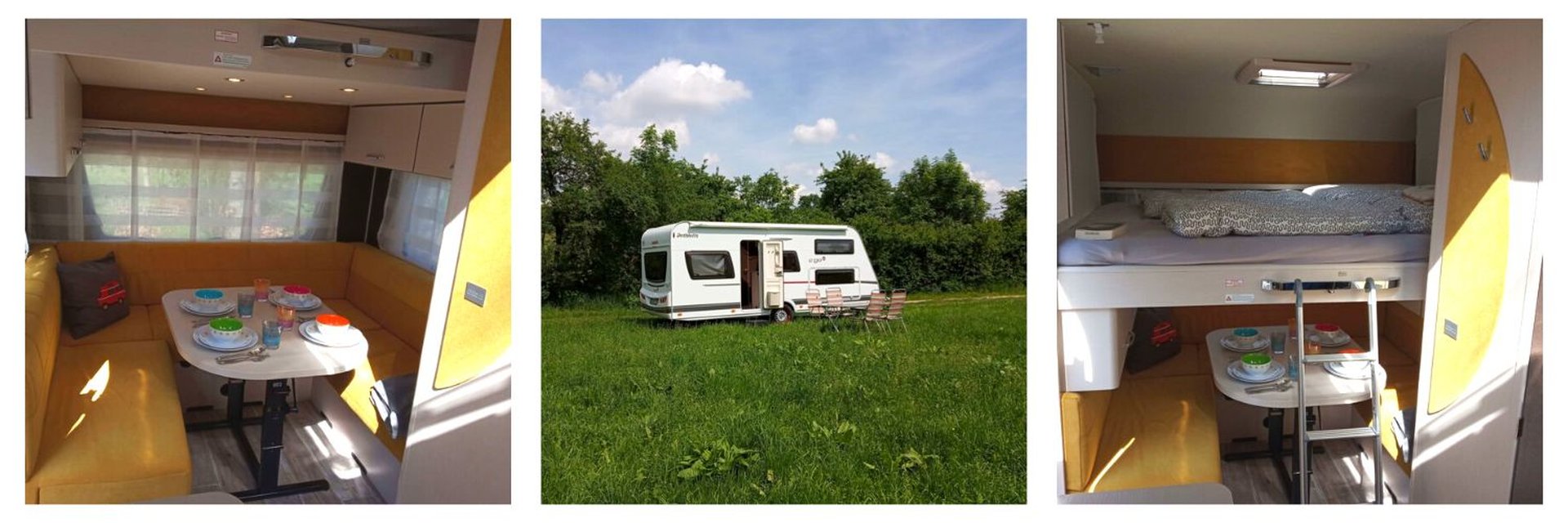 Teilintegriertes Wohnmobil mieten PaulCamper