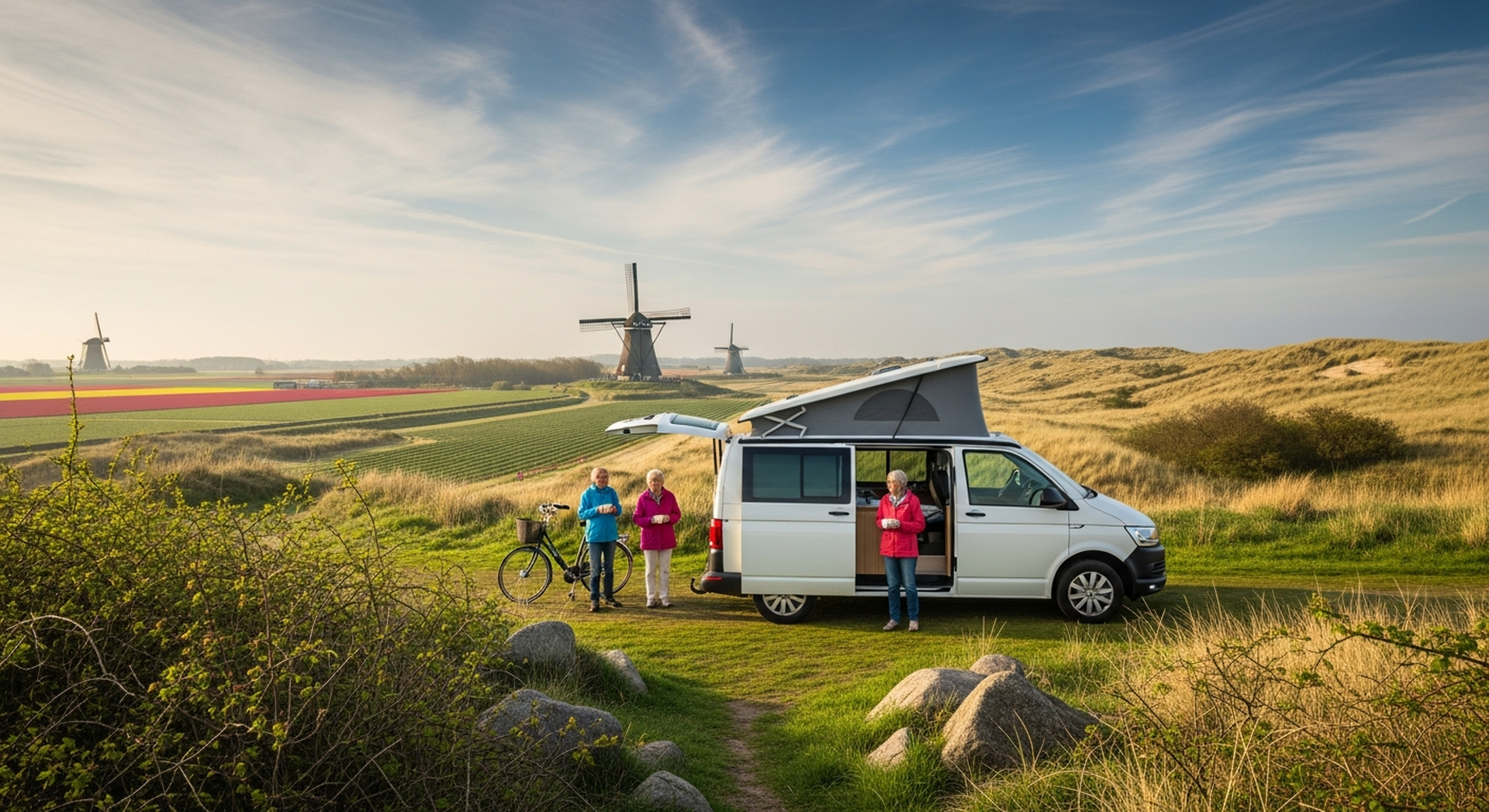 Camper bij Heemskerk – Camper huren voor Noord-Holland