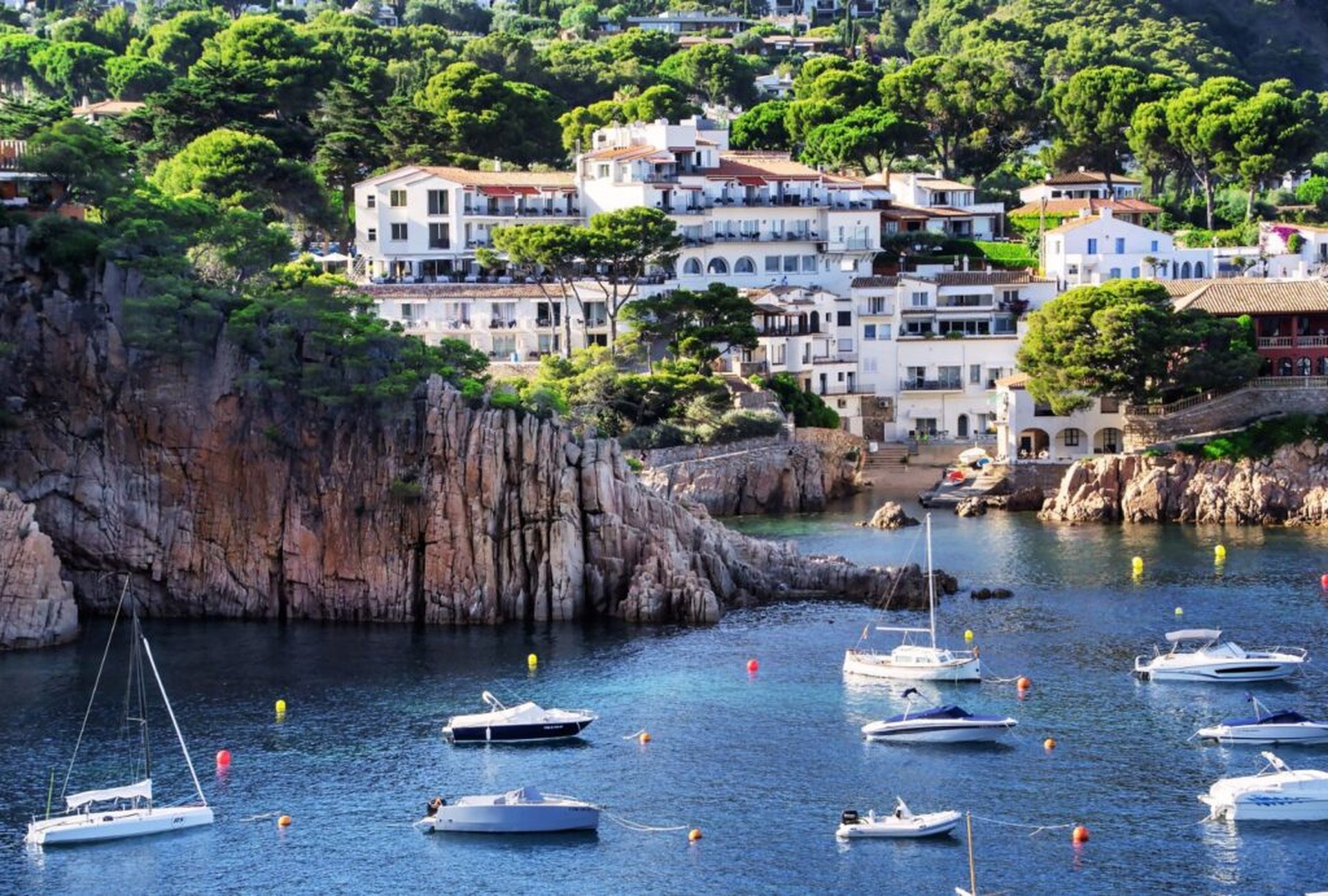 Kamperen aan de Costa Brava in Spanje