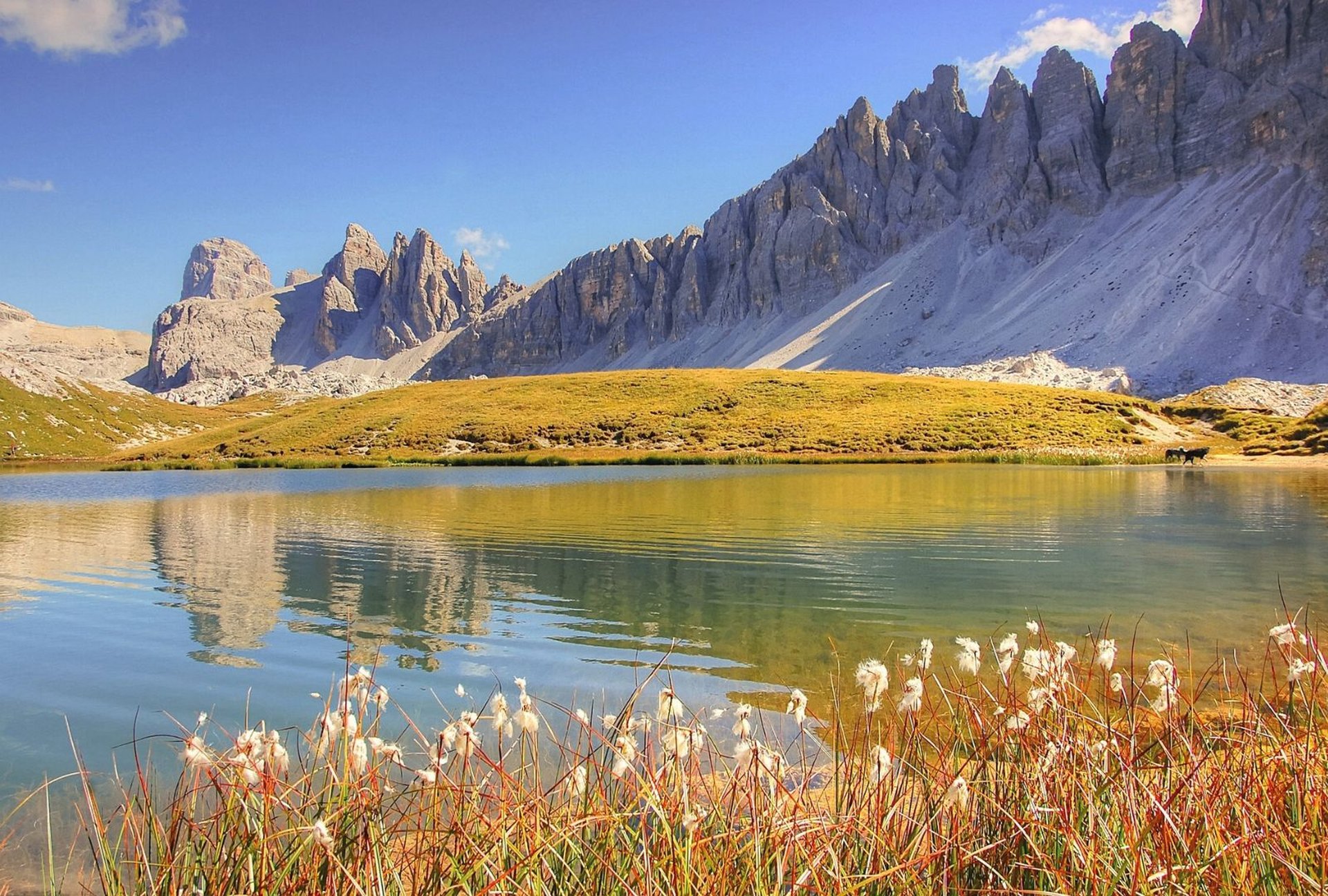 Herfst in Zuid-Tirol Drei Zinnen