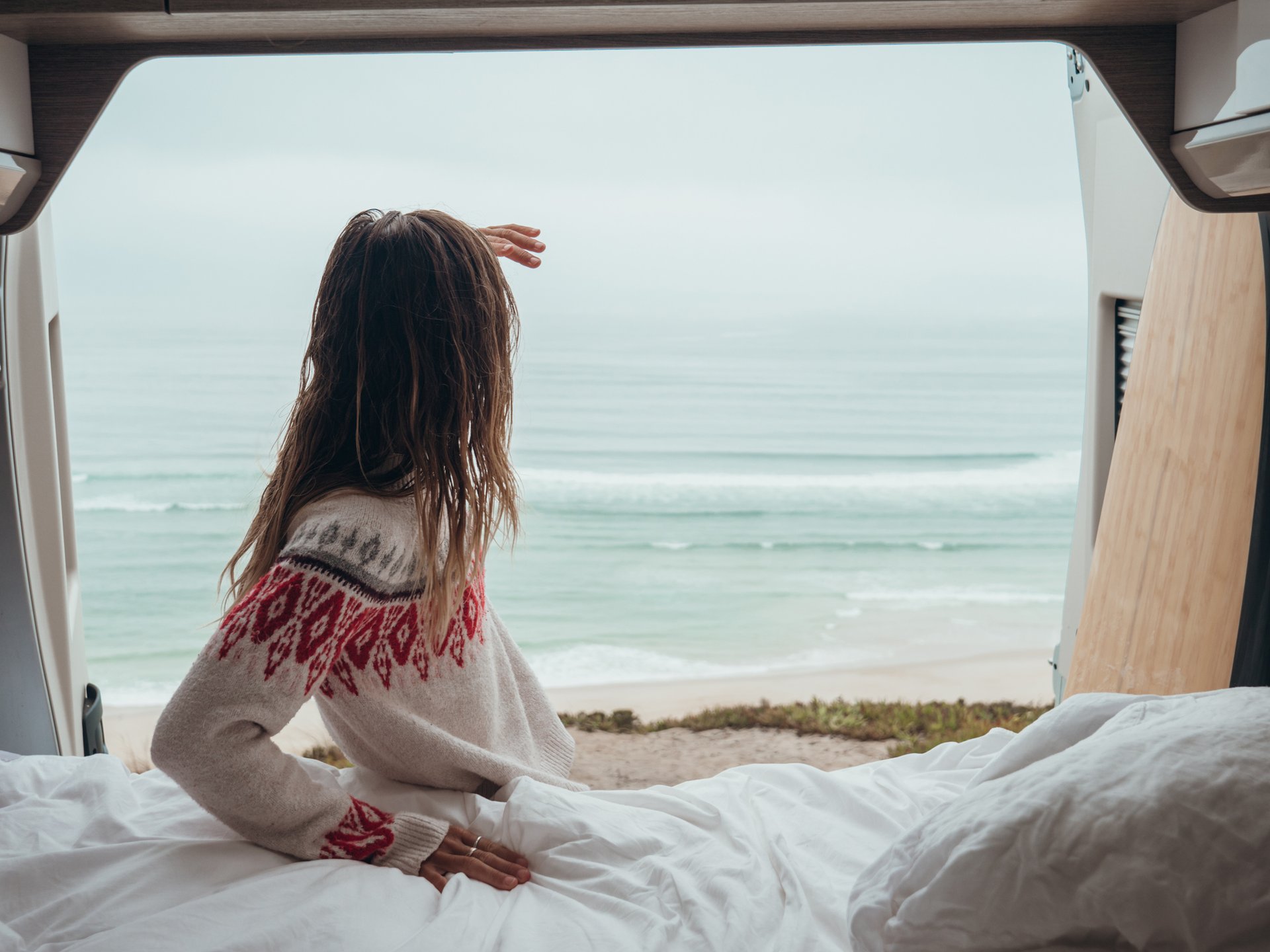 Camper header: Zonvakantie januari