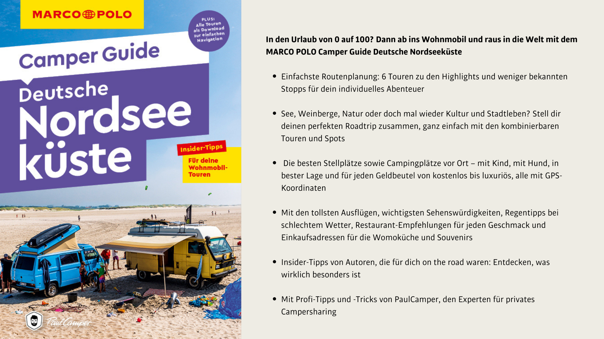 Miete einen Camper bei PaulCamper