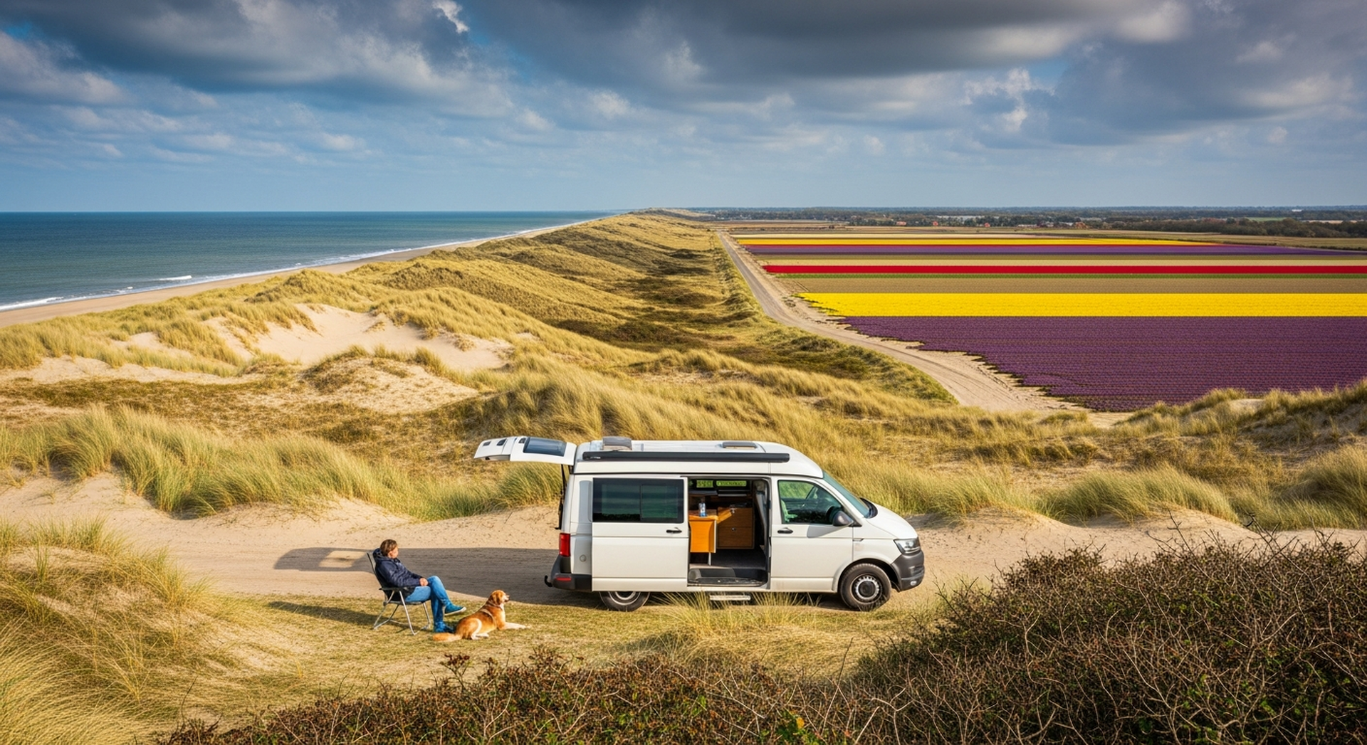 Camper bij Gorinchem – Camper huren voor Zuid-Holland