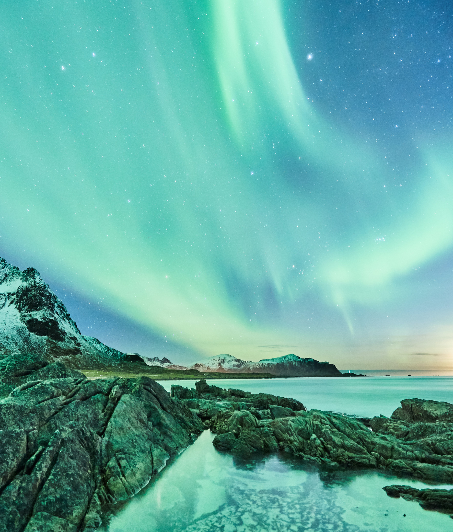 Norwegen entdecken: Auf Lofoten Rundreise siehst du im Winter Nordlichter