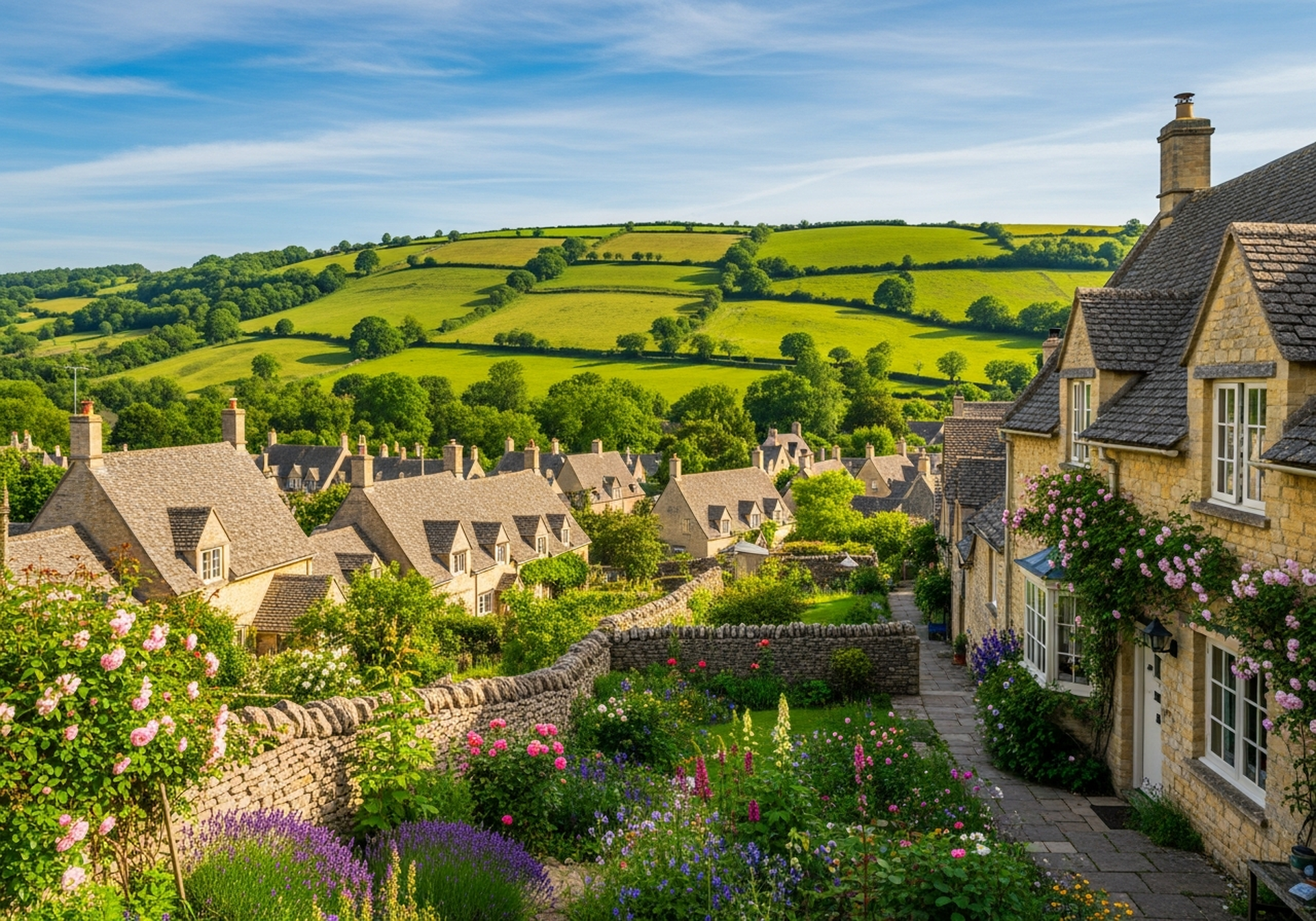 Cotswolds — popular destination for campervan travellers