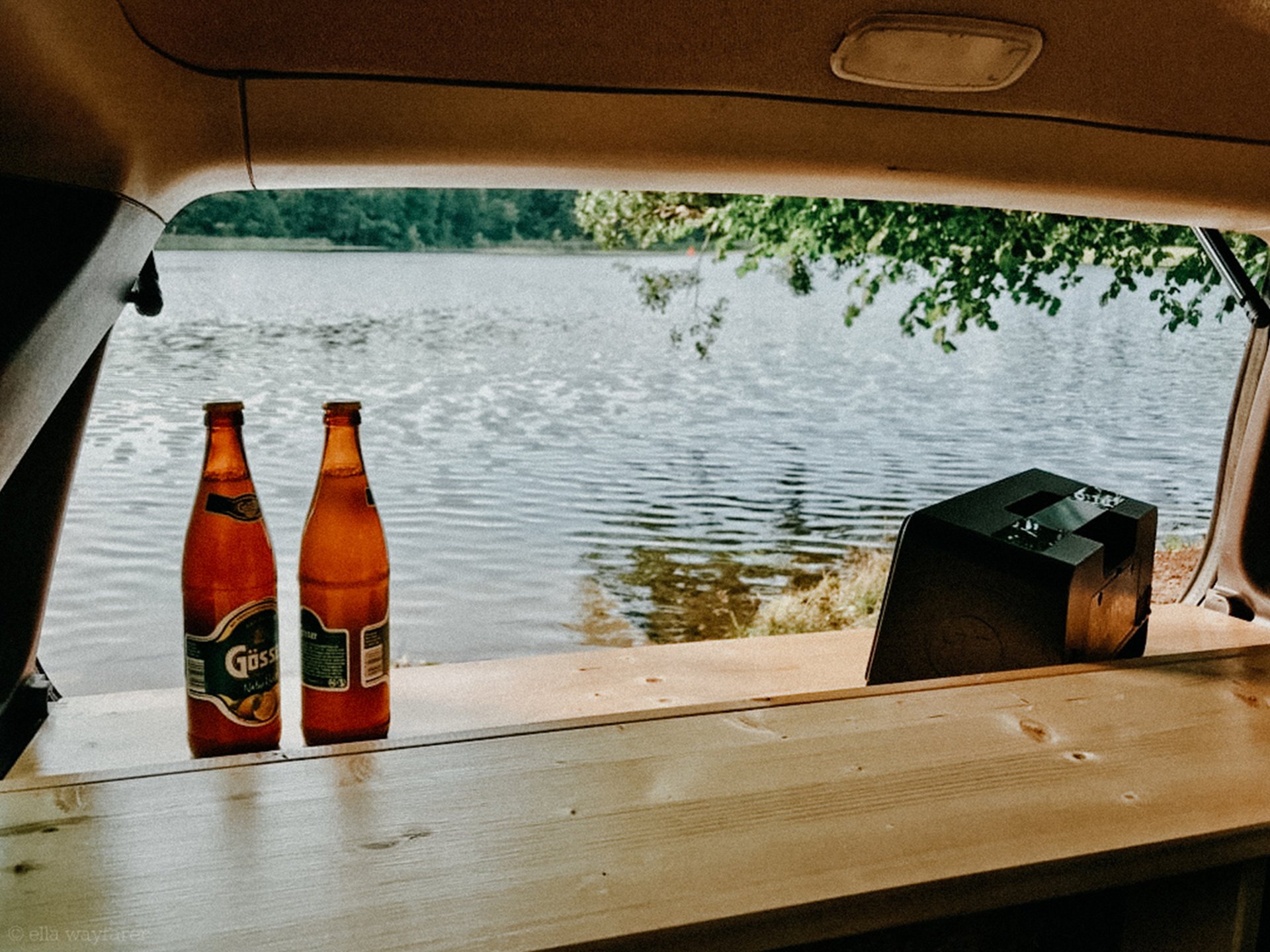 Mini Camper Ausbau See Bier Umbau
