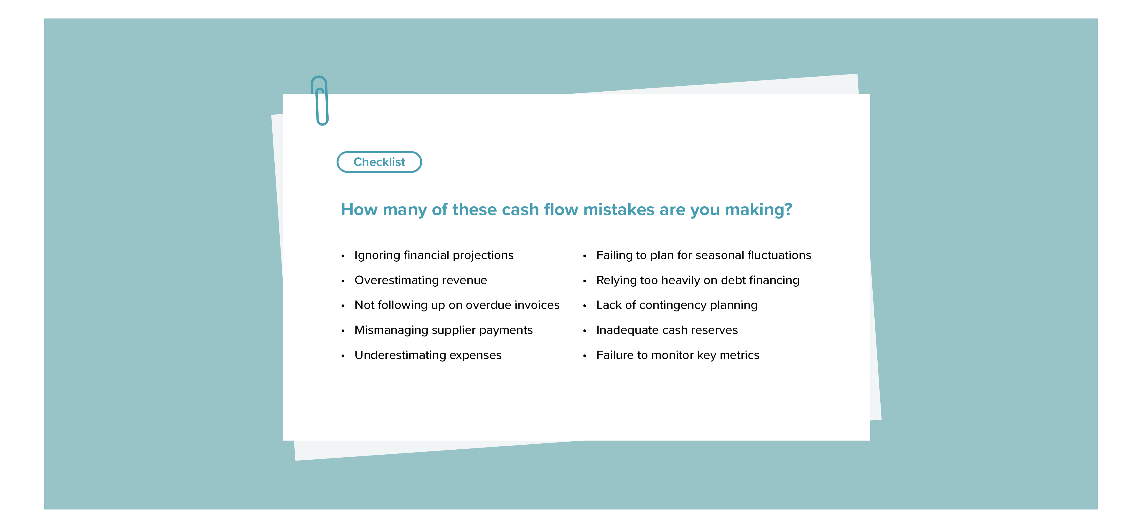 How to overcome business cash flow issues | Findex