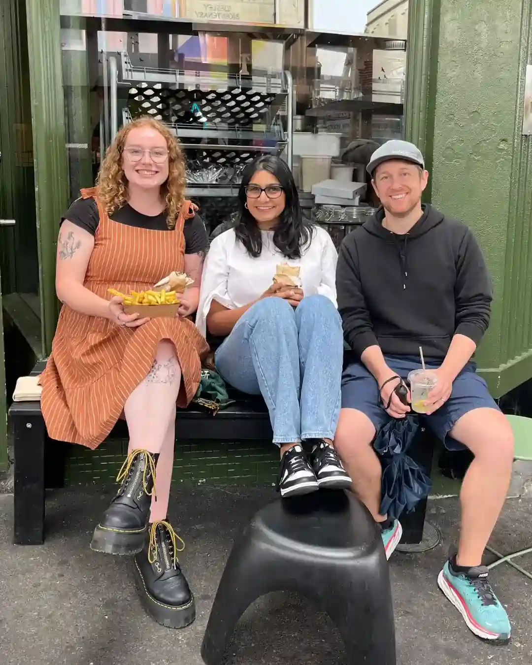 Humanitix NZ team - Maia, Onyalie, Darren