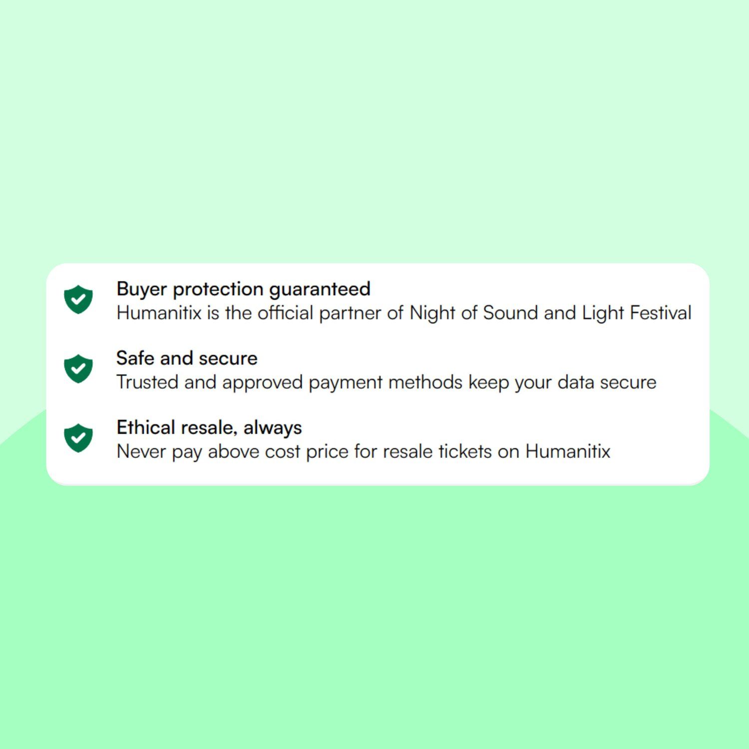 Resale guarantees